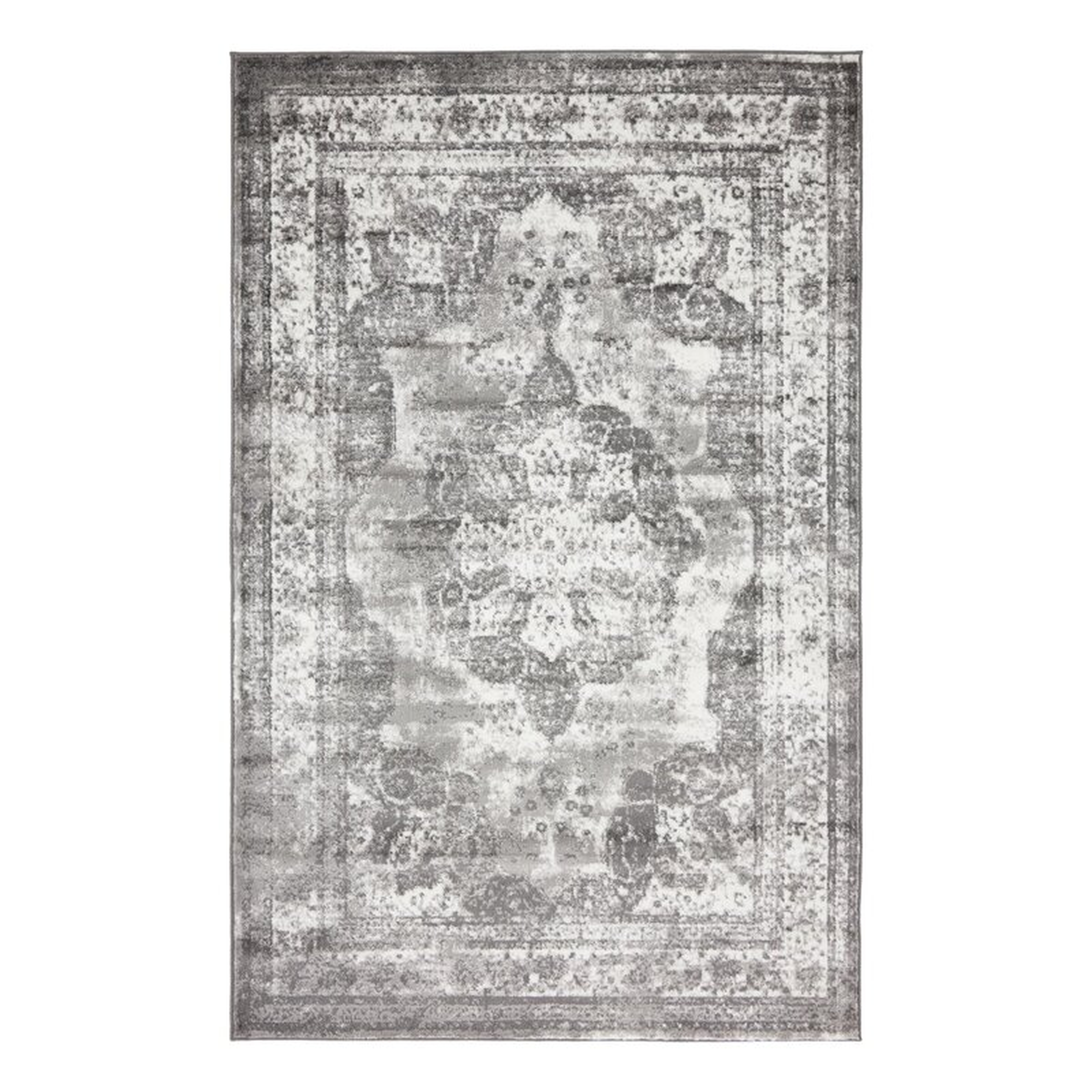 Brandt Oriental Gray Area Rug - Wayfair