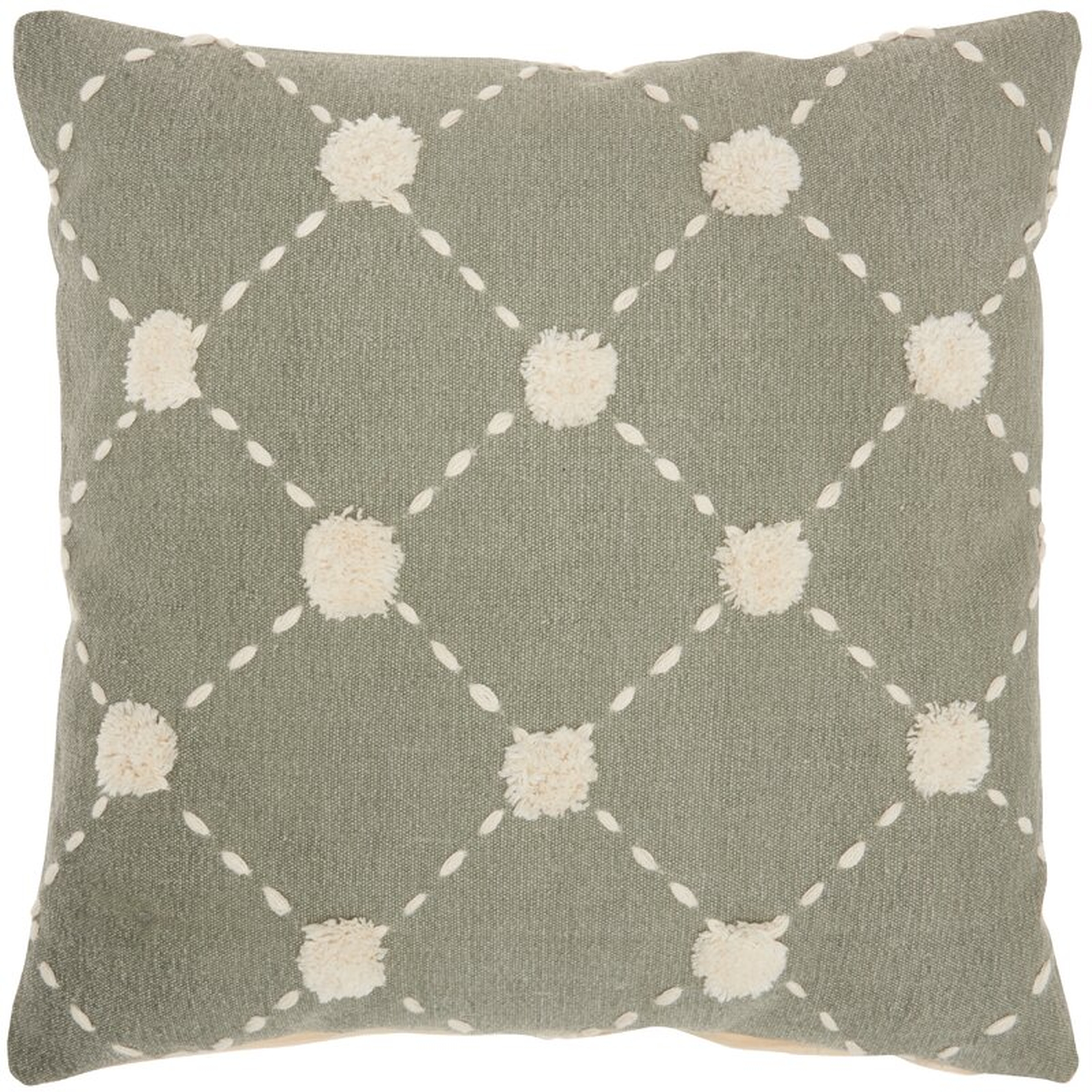 Square Cotton Pillow Cover & Insert - Wayfair