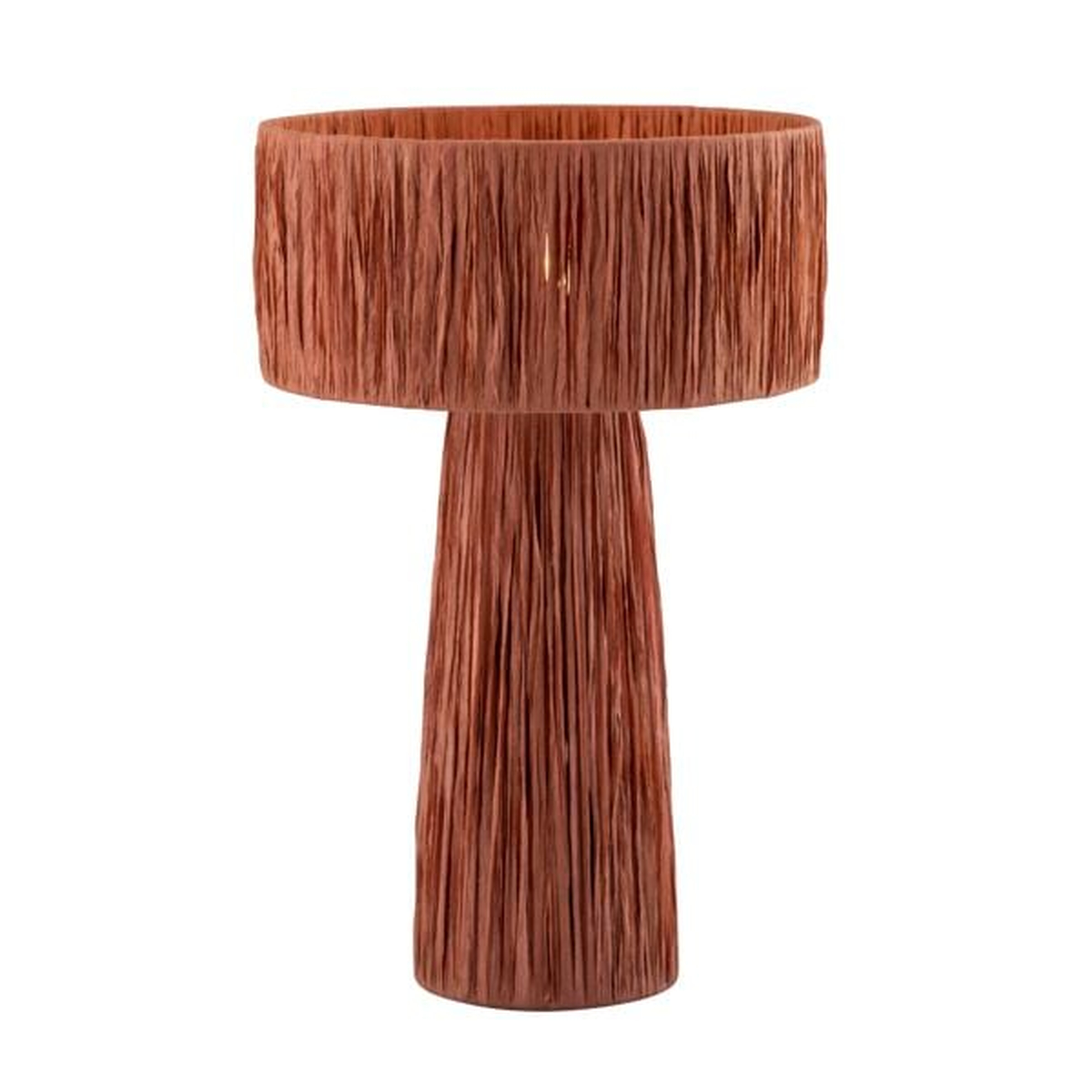 Shelby Raffia Brick Table Lamp - TOV FURNITURE
