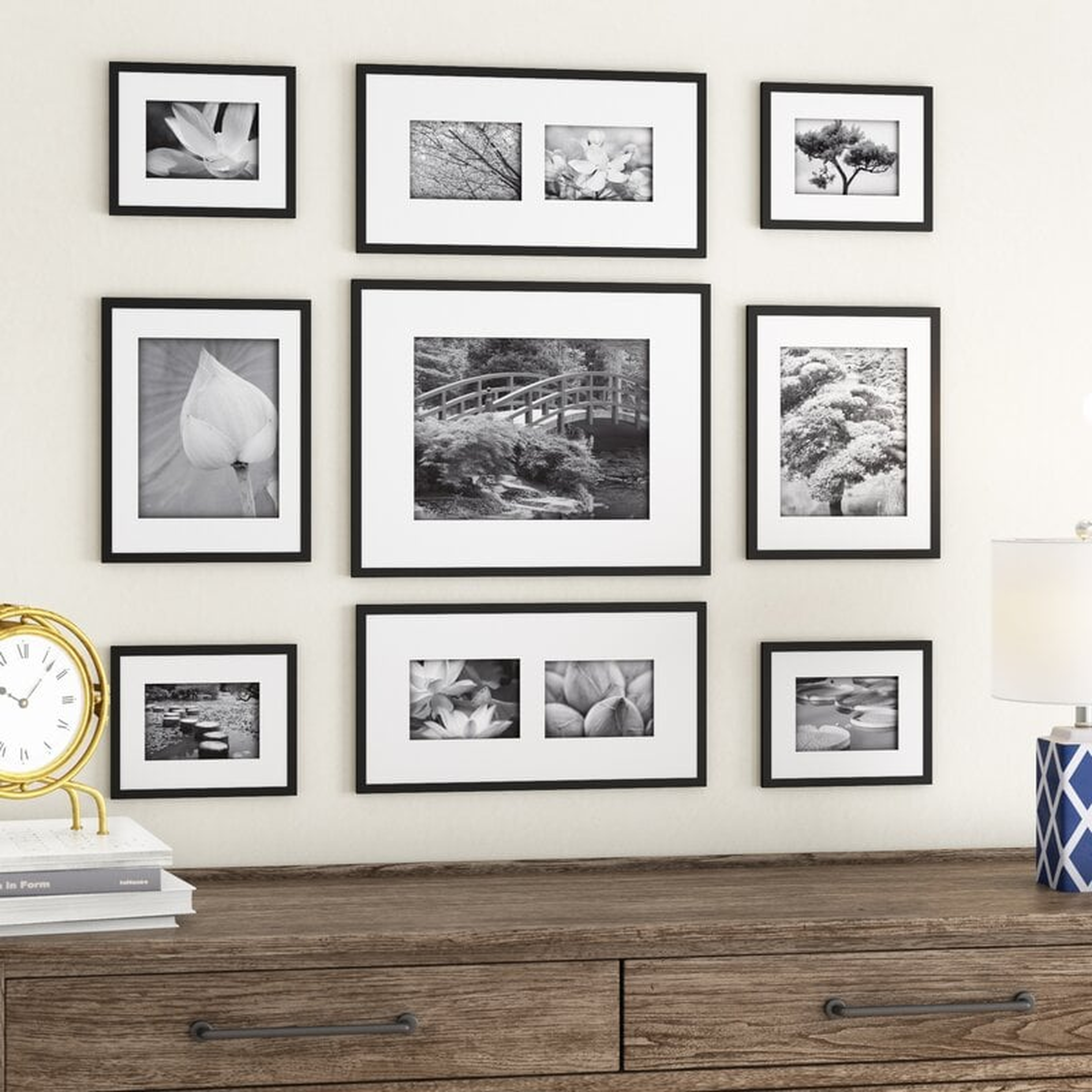 Boulware Wood Picture Frame - Set of 9 - Wayfair
