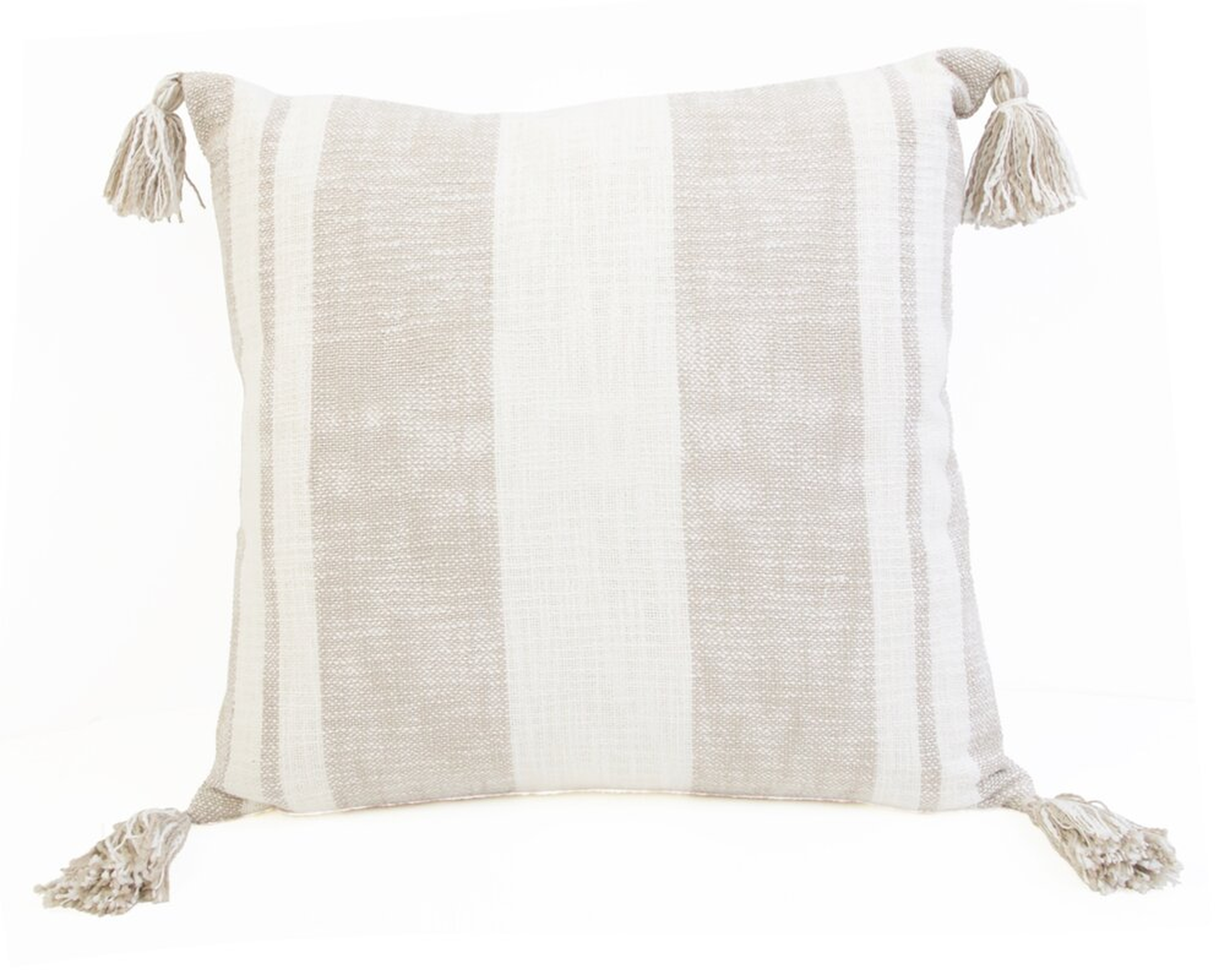 Wilcox Cotton Striped Throw Pillow - Wayfair