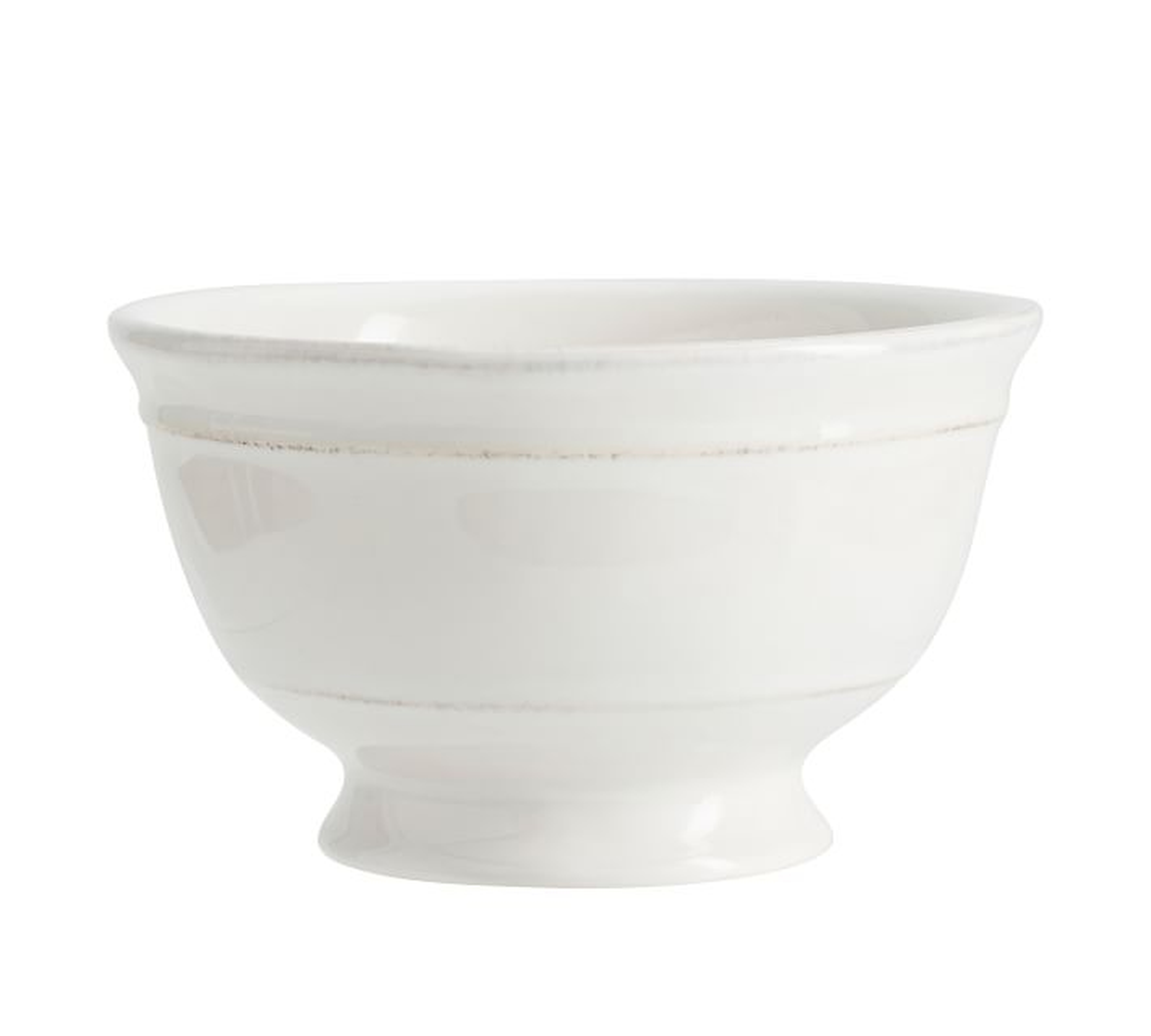 Cambria Small Footed Serving Bowl - Gray - Pottery Barn