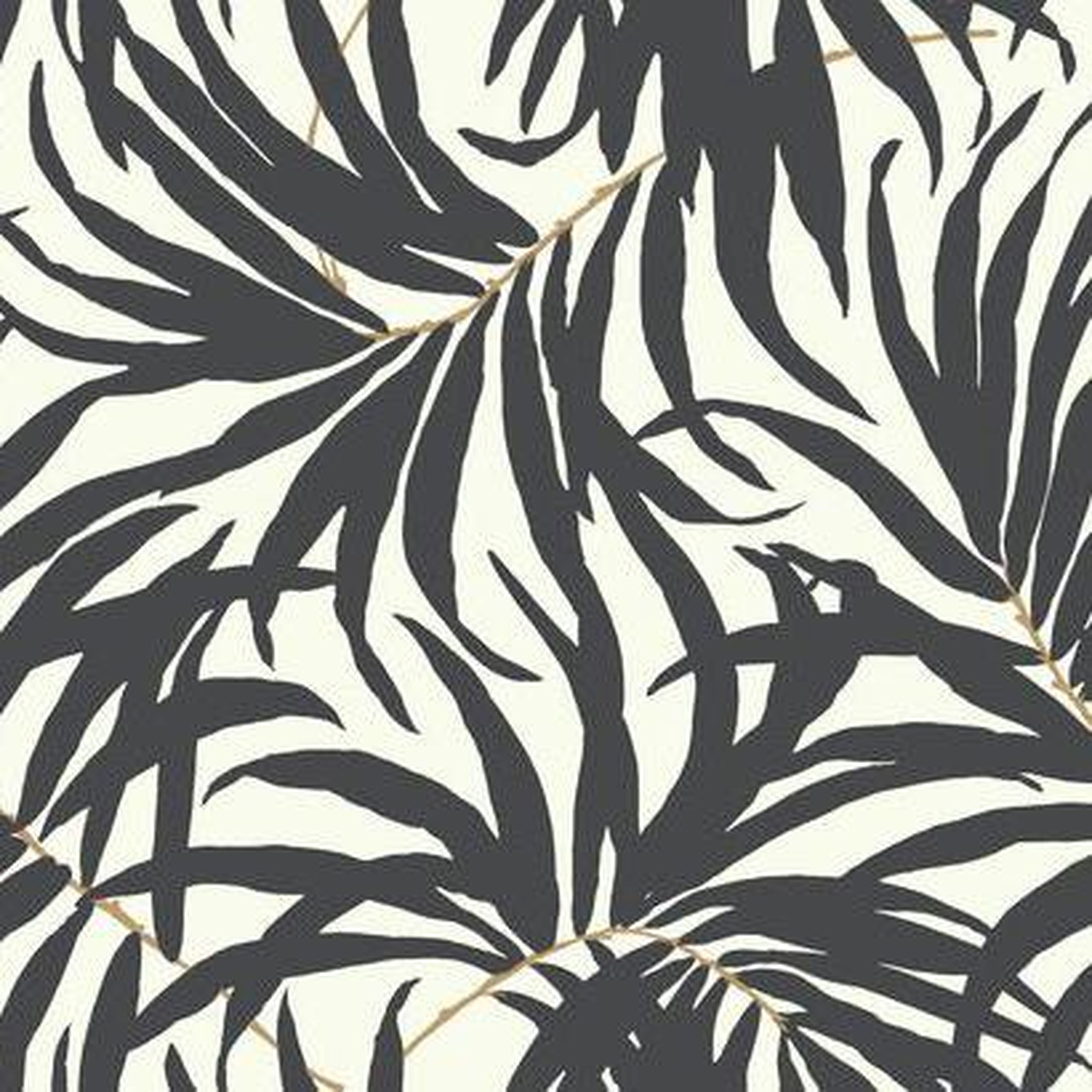Bali Leaves - Prepasted Wallpaper - York Wallcoverings