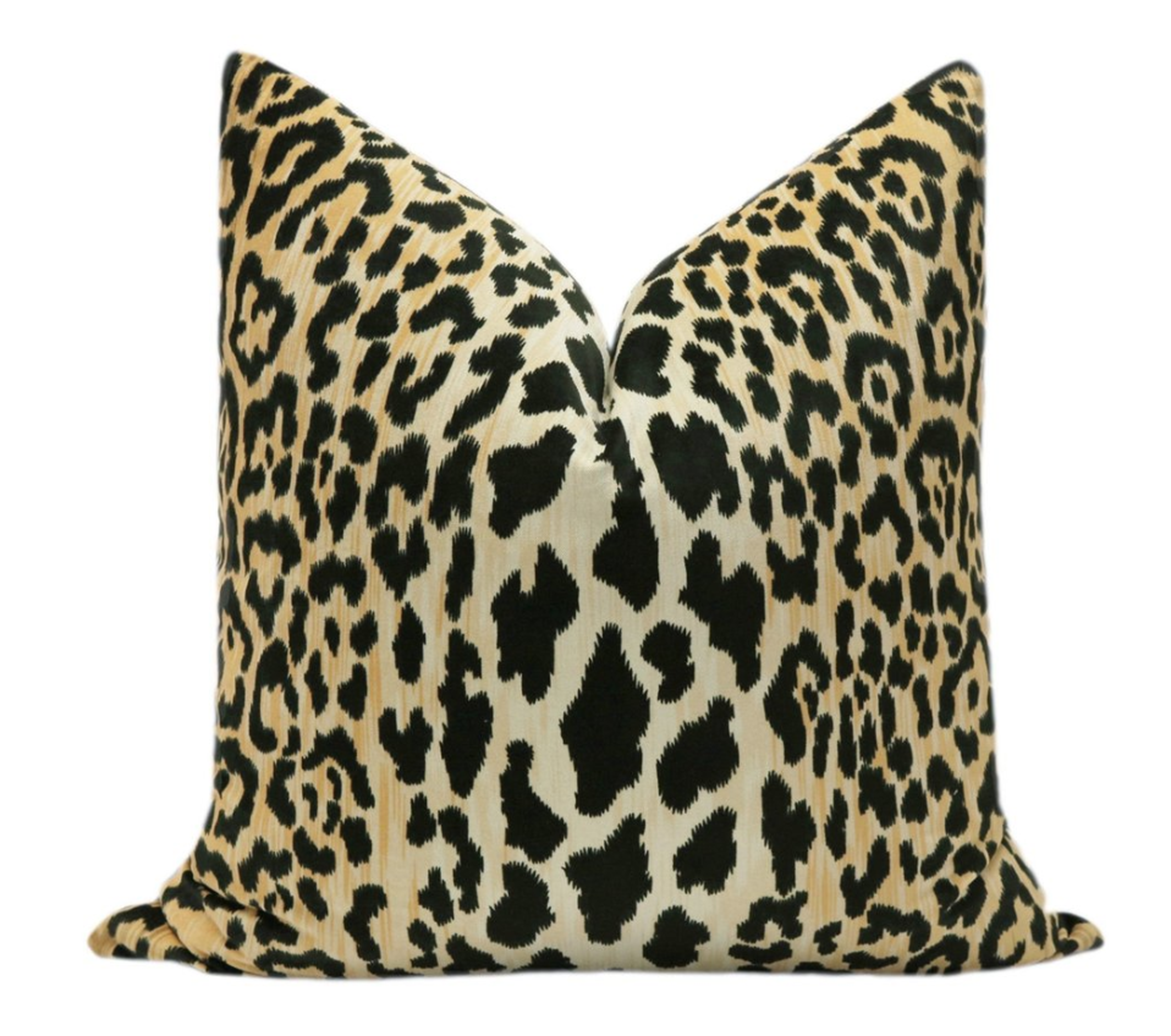 LEOPARD VELVET - 18" X 18" - Little Design Company