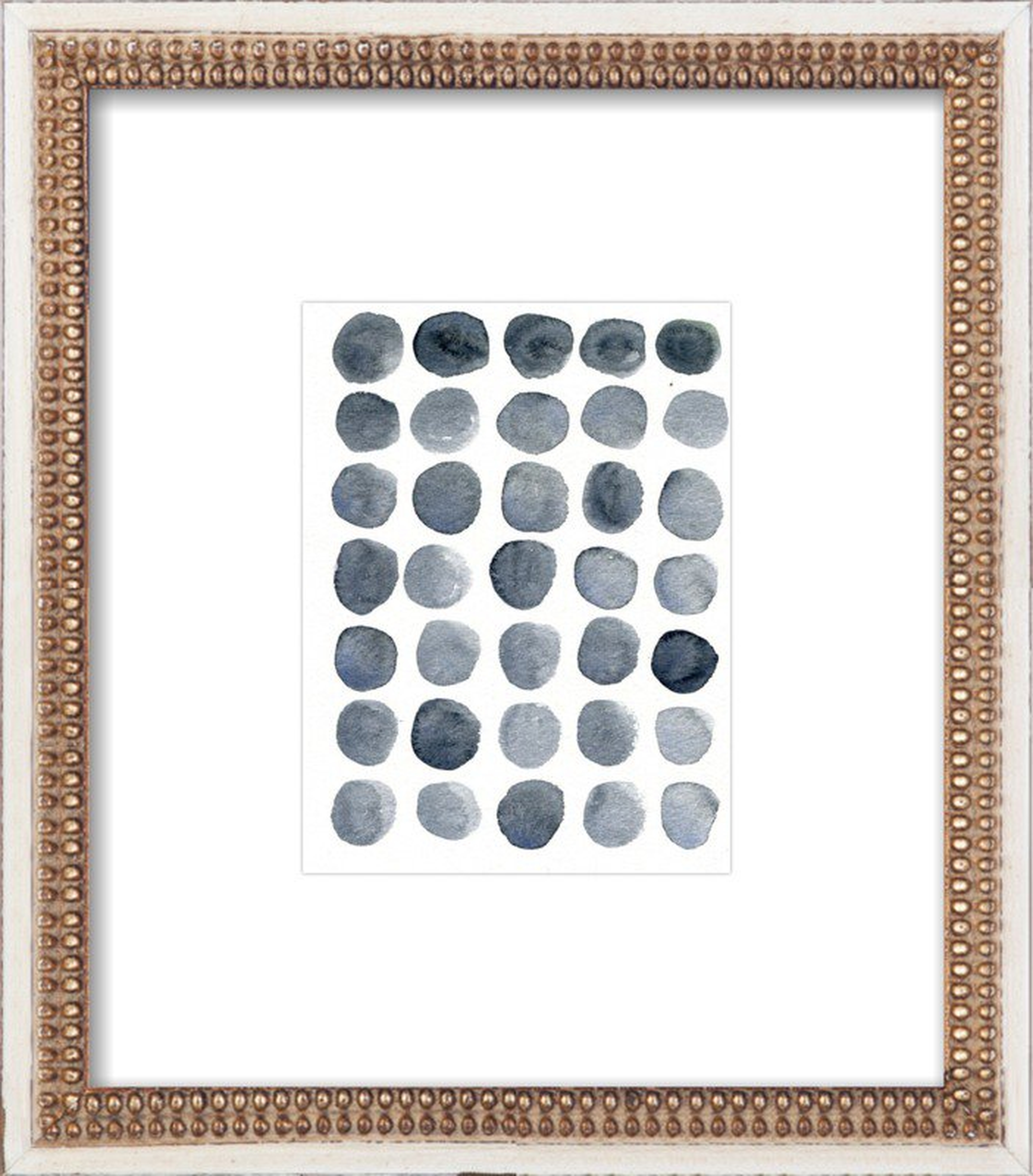 gray spots by Kelly Witmer - Artfully Walls