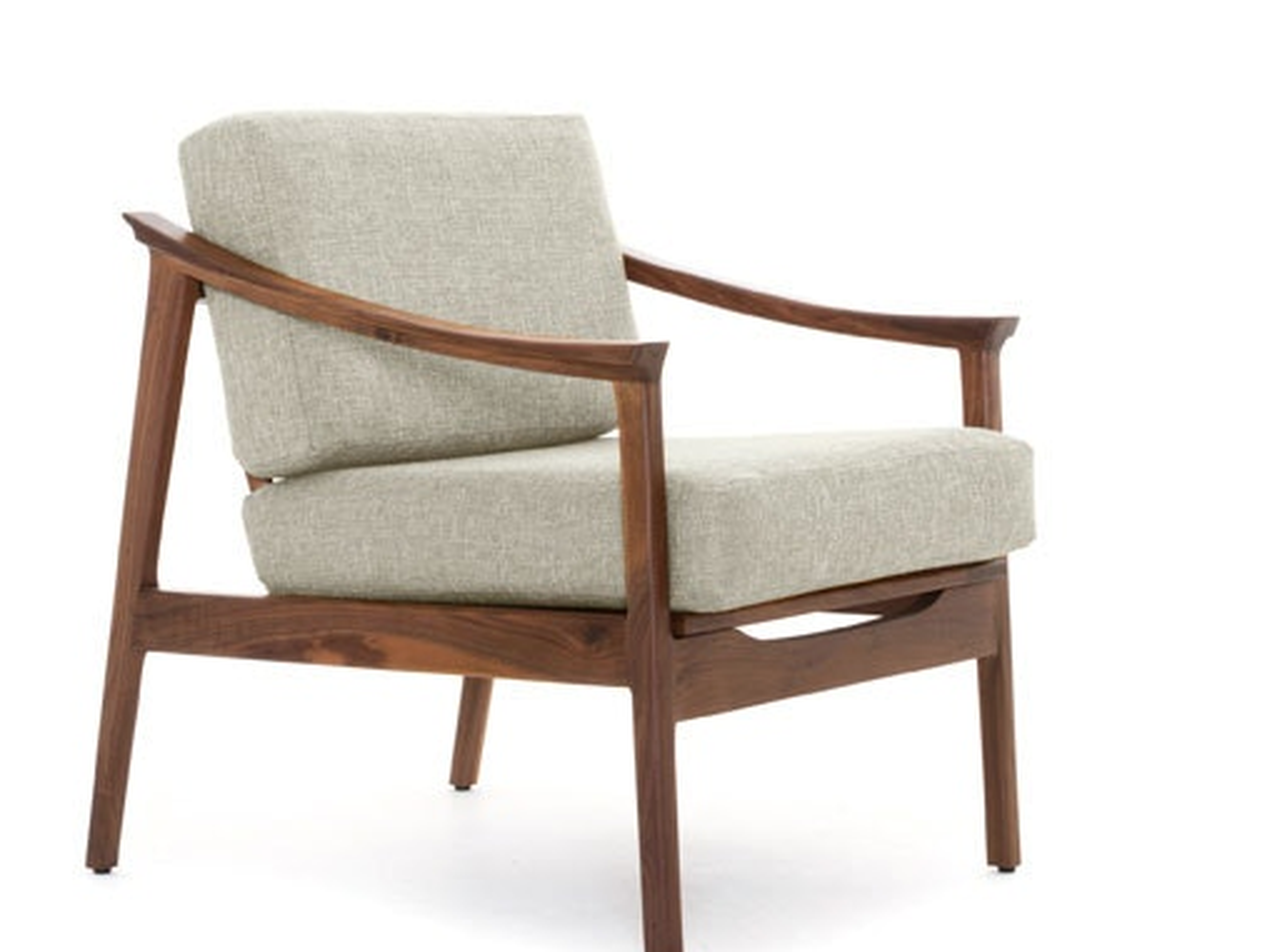 Bradshaw Mid Century Modern Chair - Nova Olive - Joybird