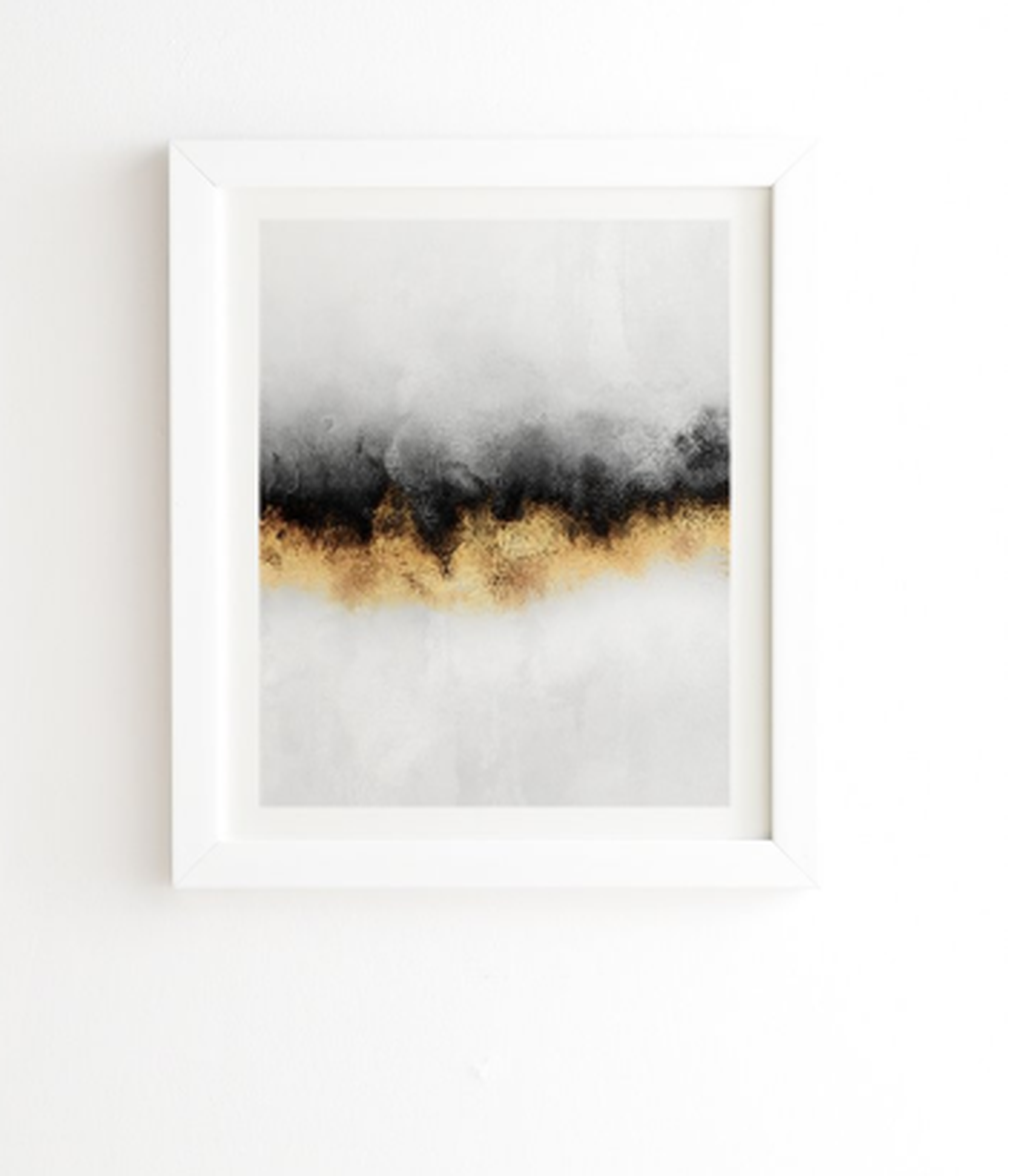 BLACK AND GOLD SKY - 11" x 13" - Wander Print Co.