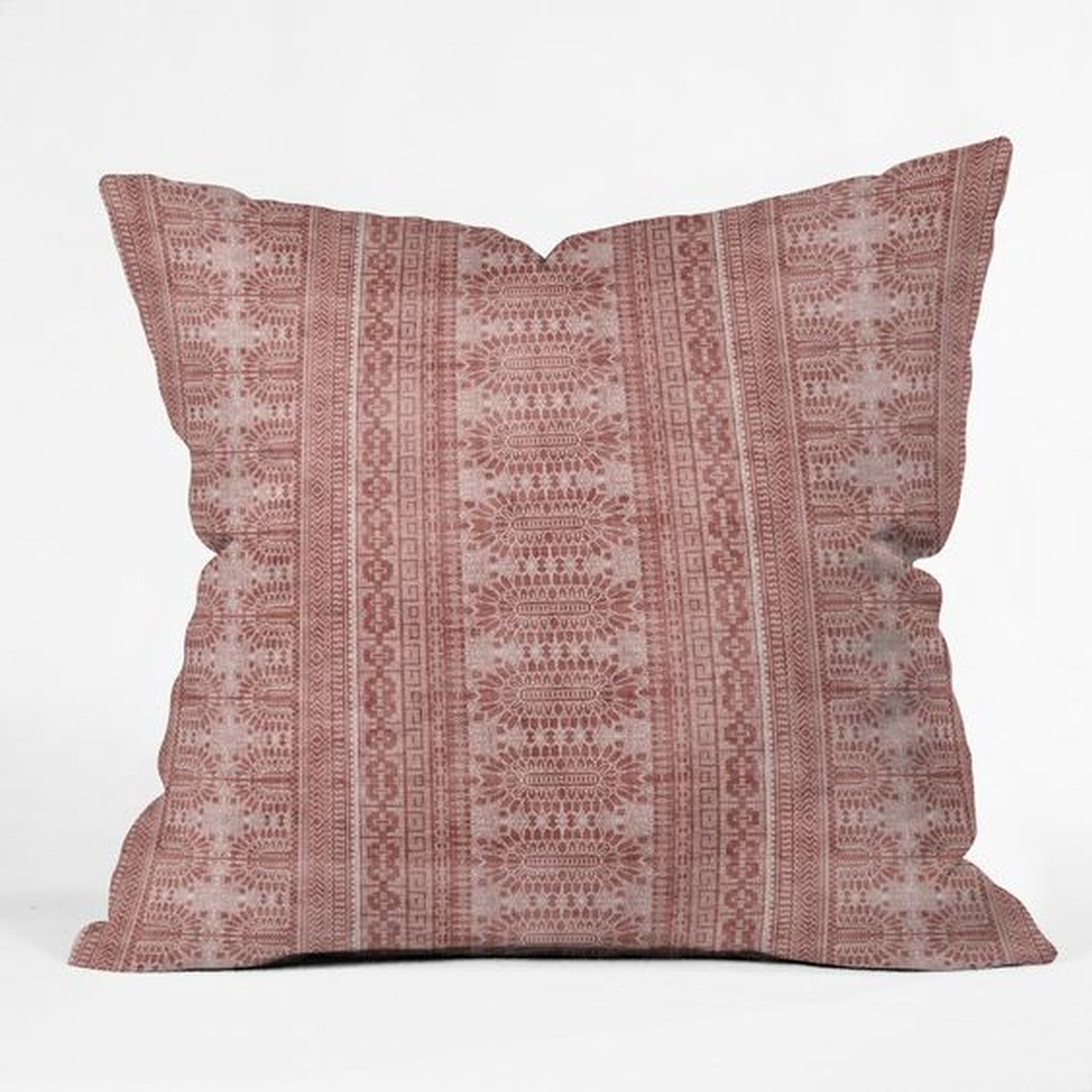 DOTTED BOHEME Throw Pillow - 20" sq. - With Insert - Wander Print Co.