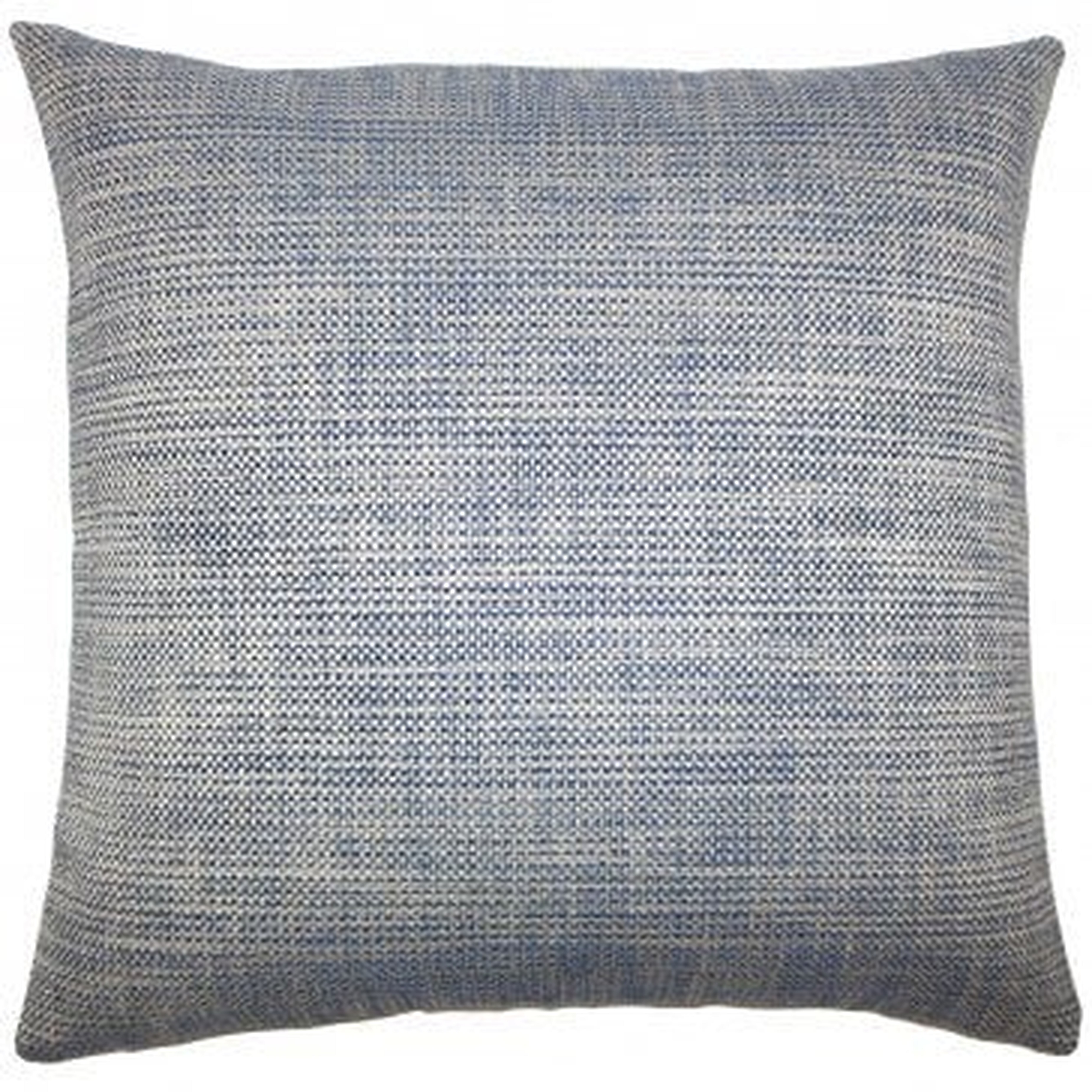Daker Weave Pillow Indigo - Linen & Seam