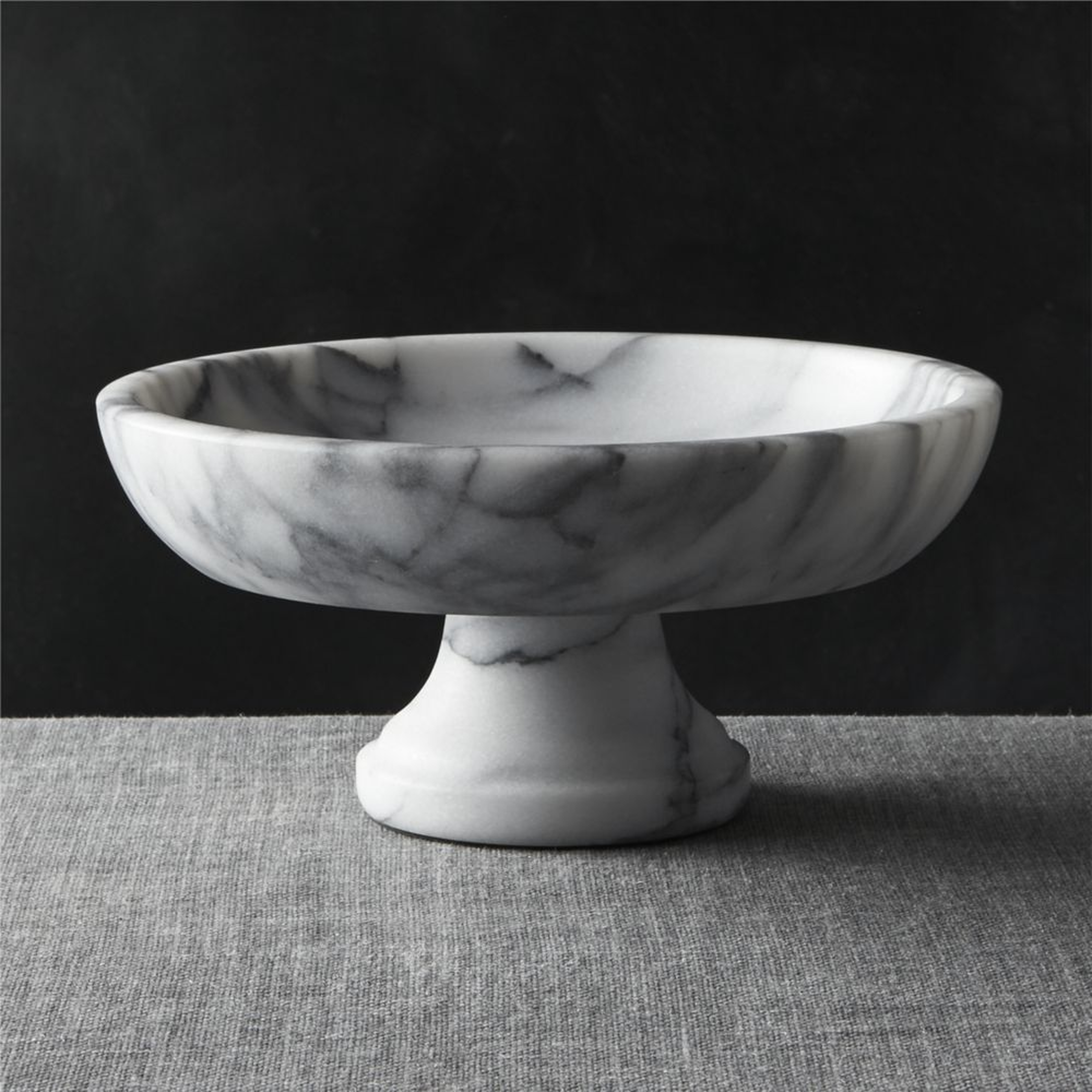 French Kitchen Marble Fruit Bowl - Crate and Barrel