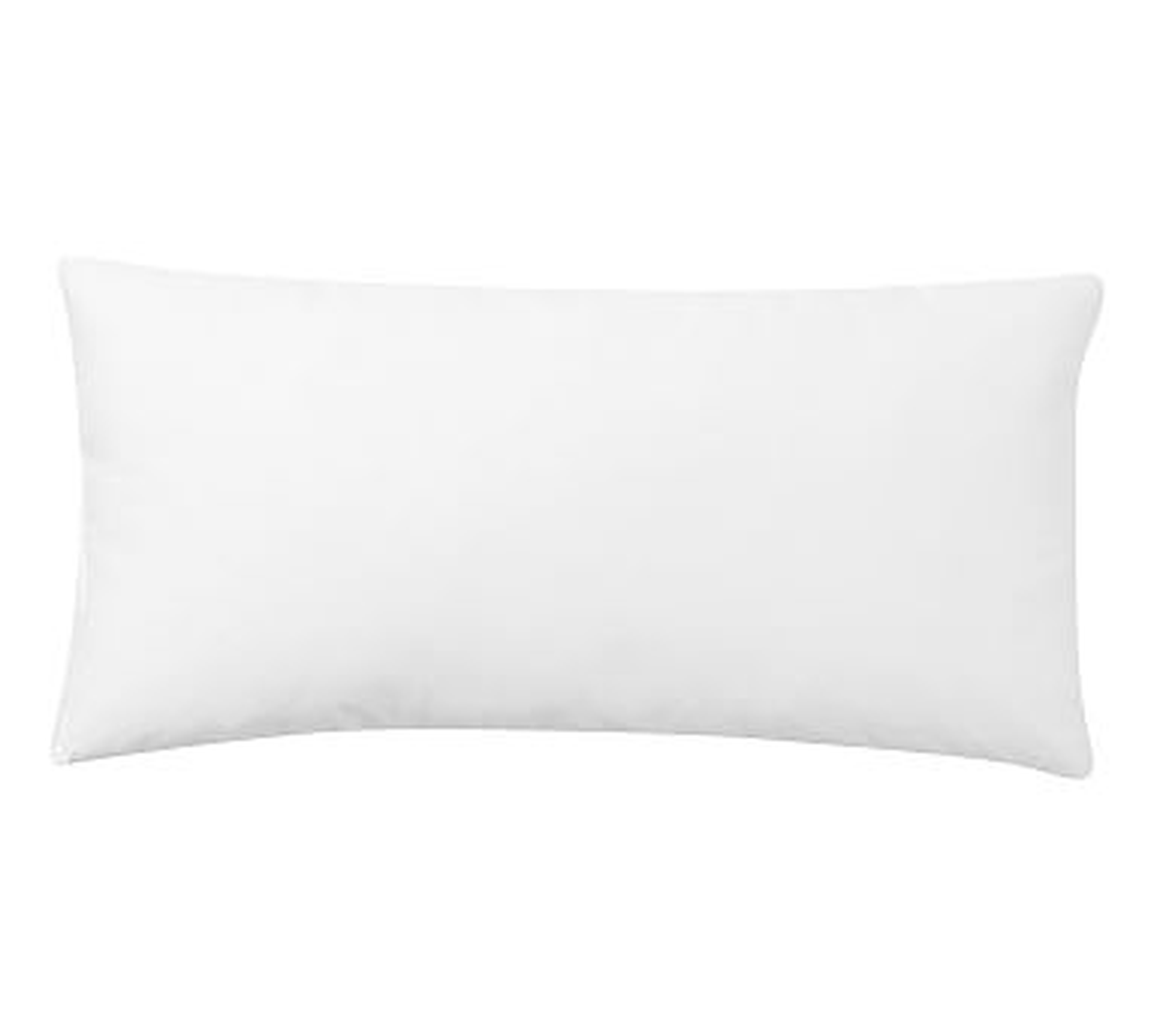 Down Feather Pillow Insert, 14" x 20", - Pottery Barn
