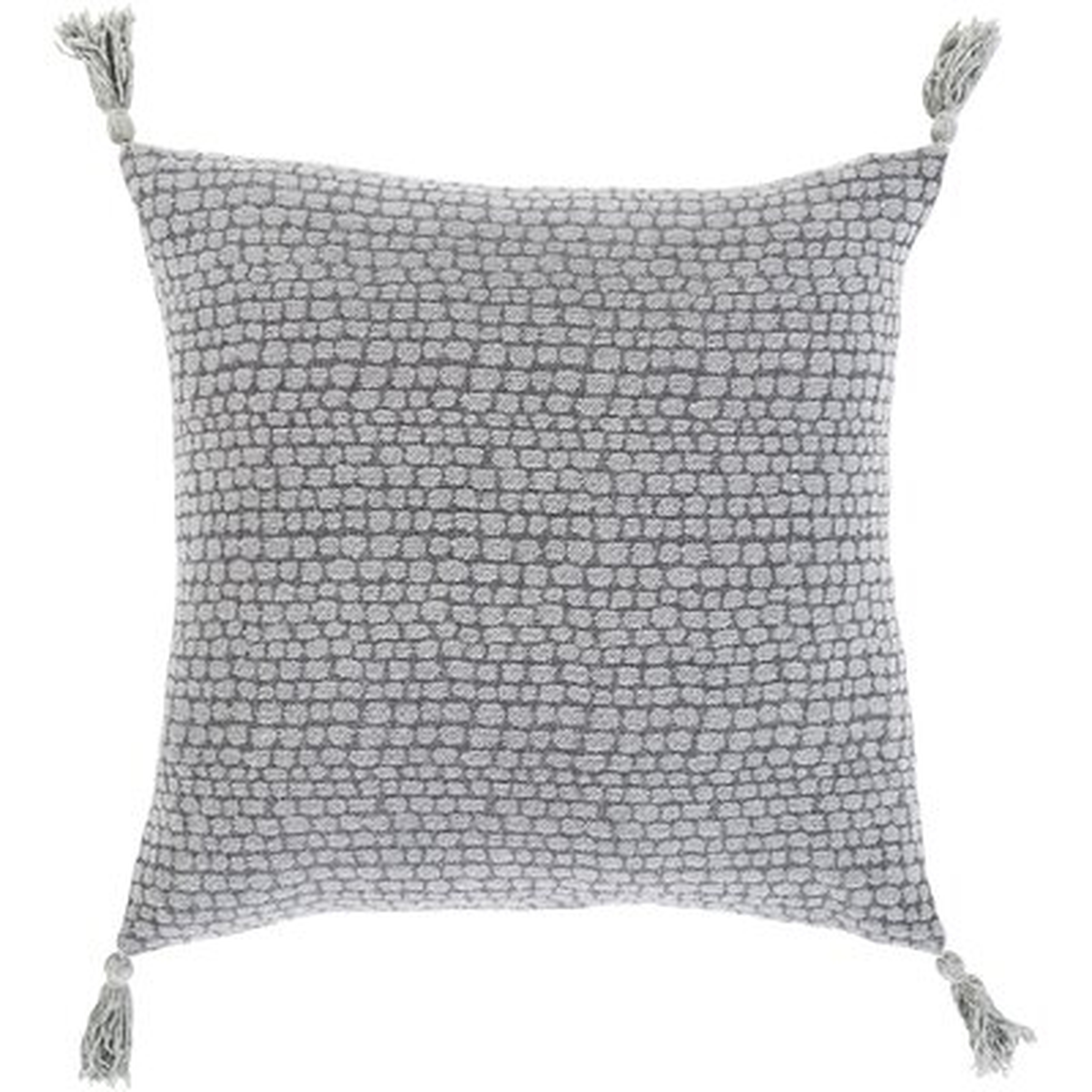 Hartzell Transitional Medium Gray Pillow Cover - Wayfair