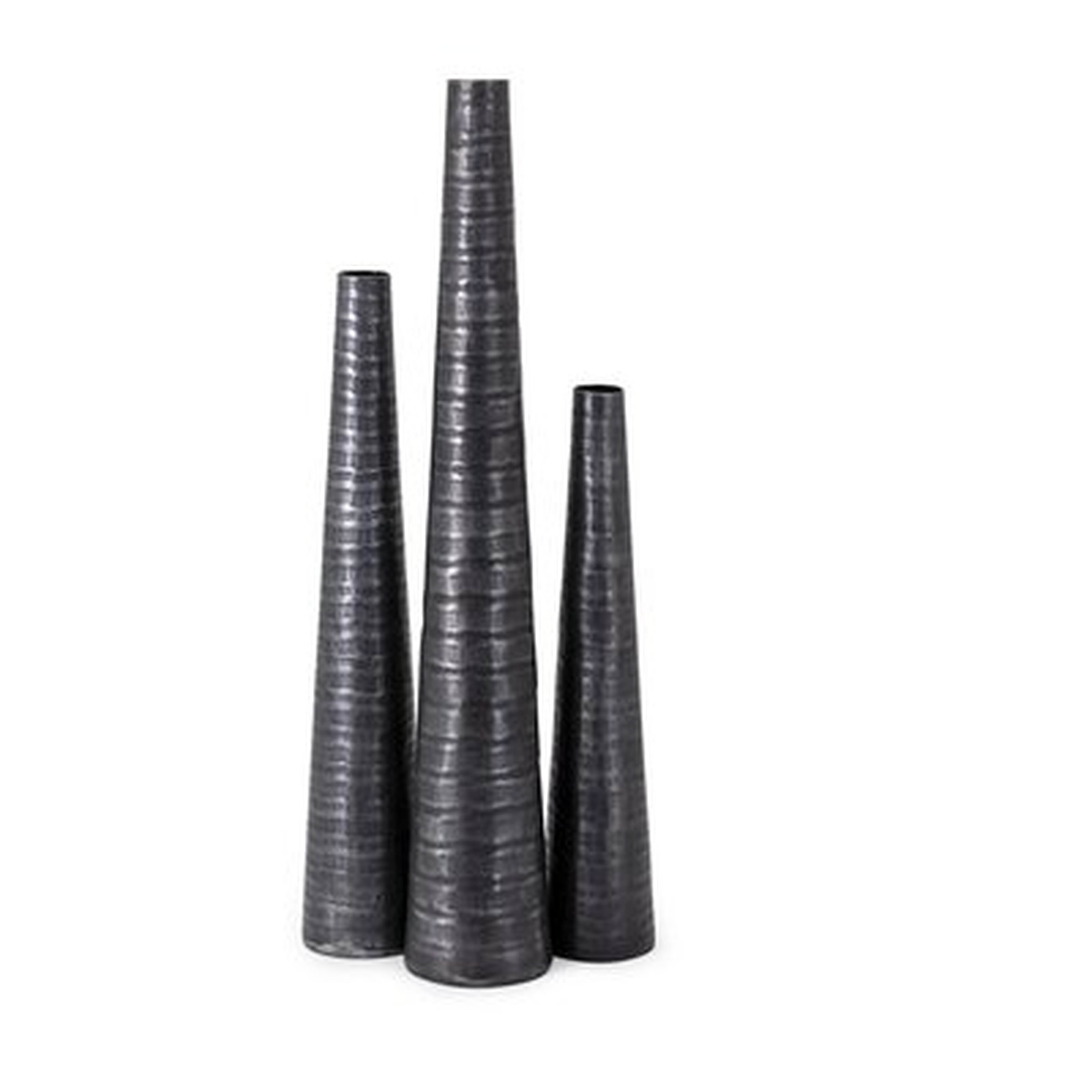 Lima Tall Vases - Set of 3 - Wayfair