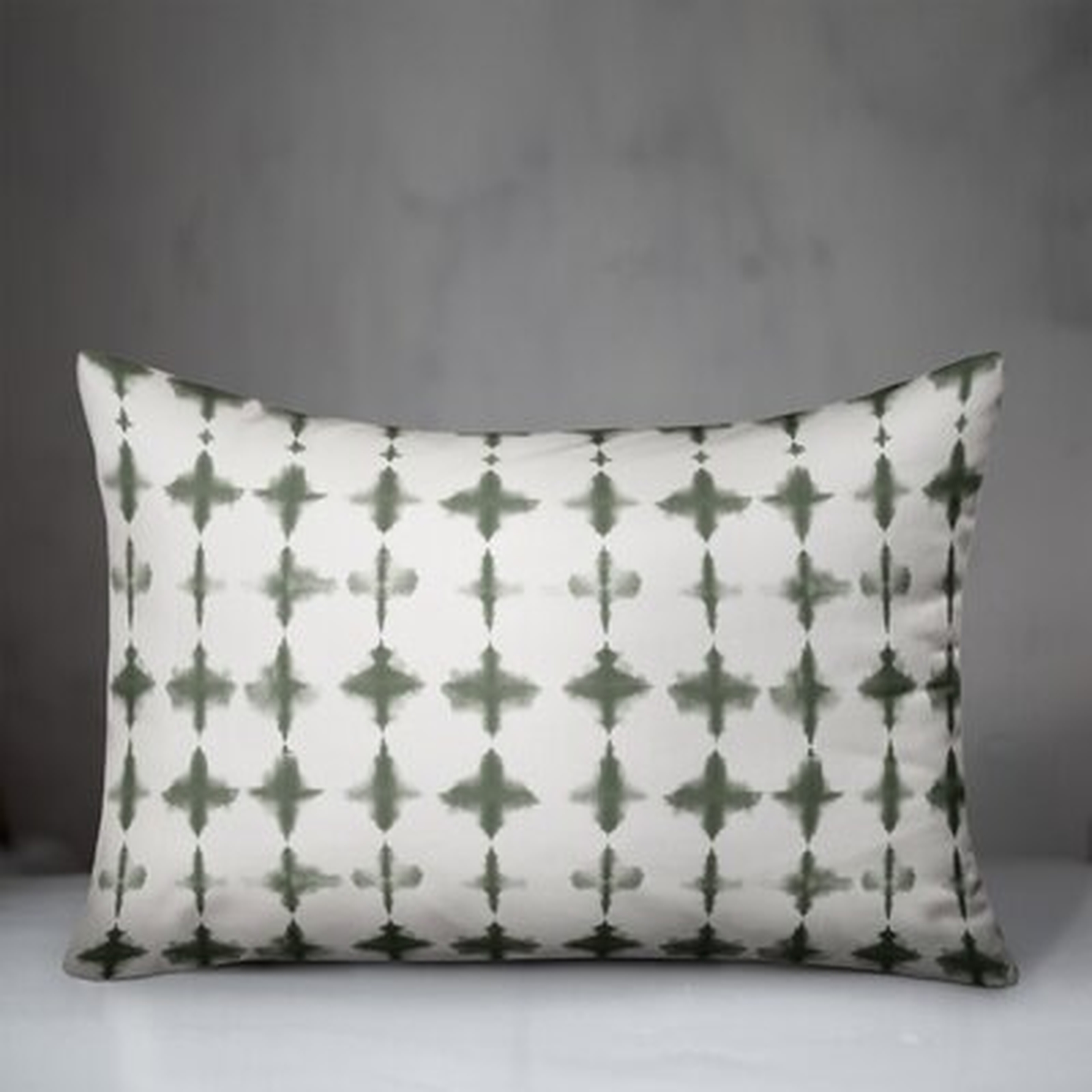 Grassingt Shibori Lumbar Pillow - Wayfair
