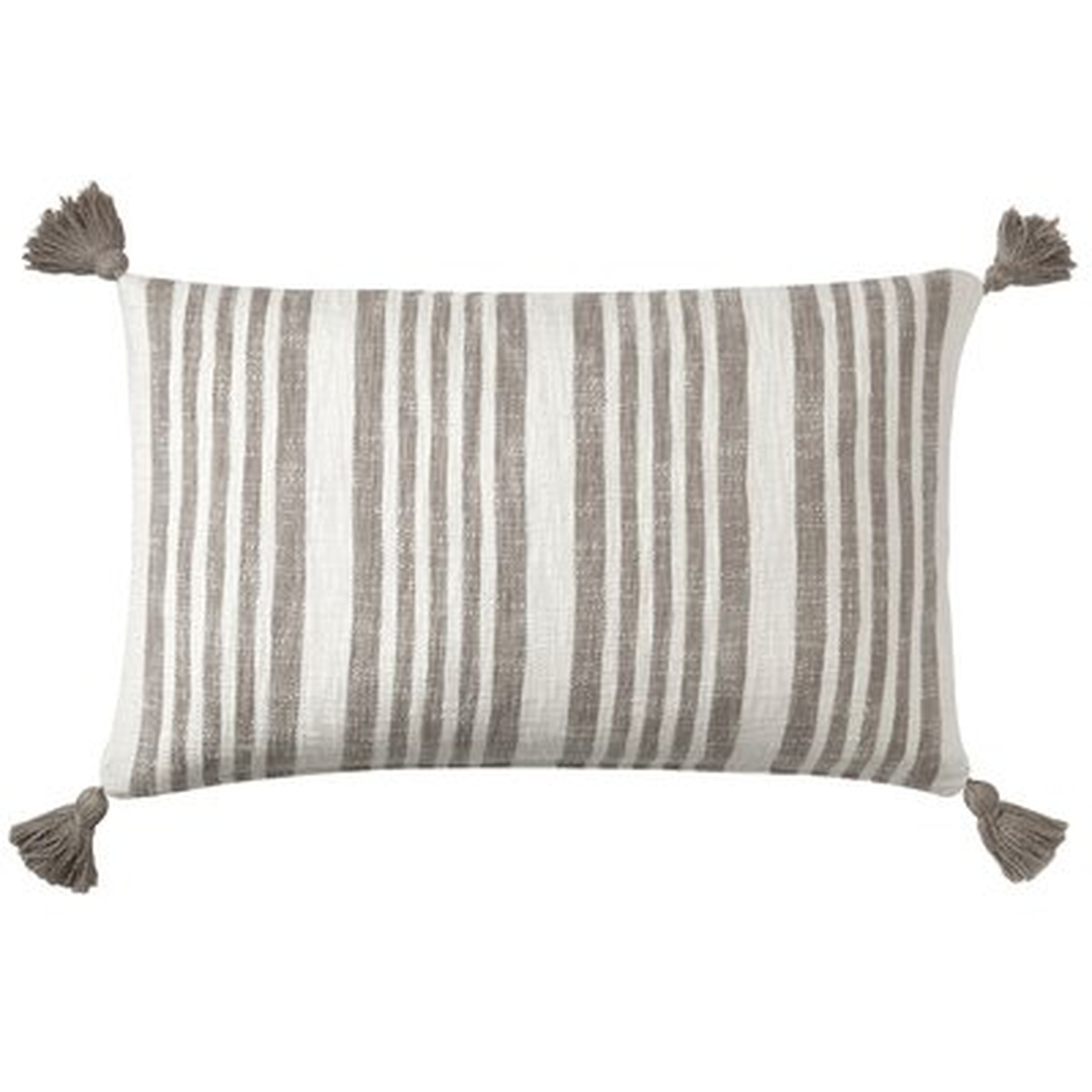Flagstone Cotton Lumbar Pillow - Wayfair