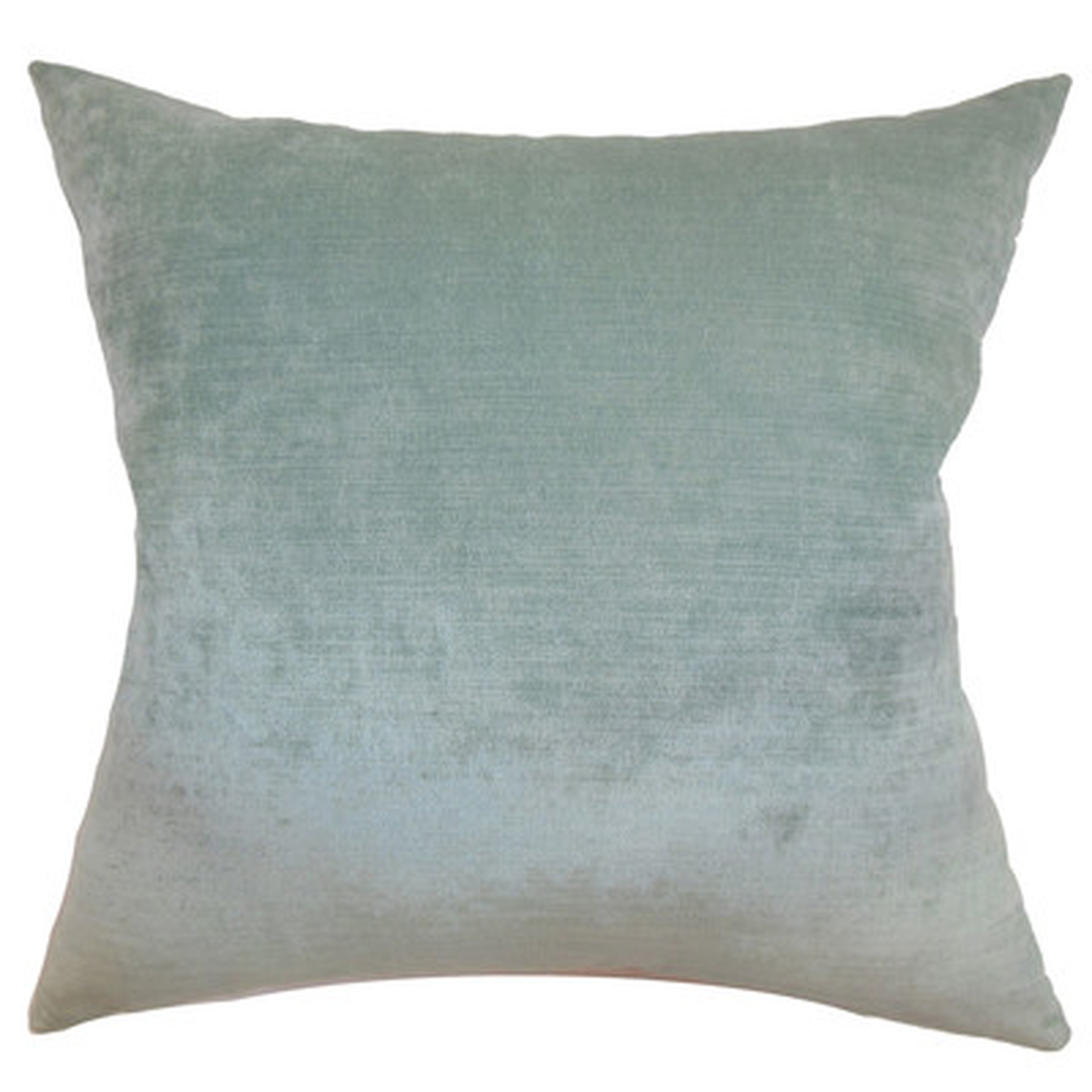 Haye Solid Silk Throw Pillow Cover - Wayfair
