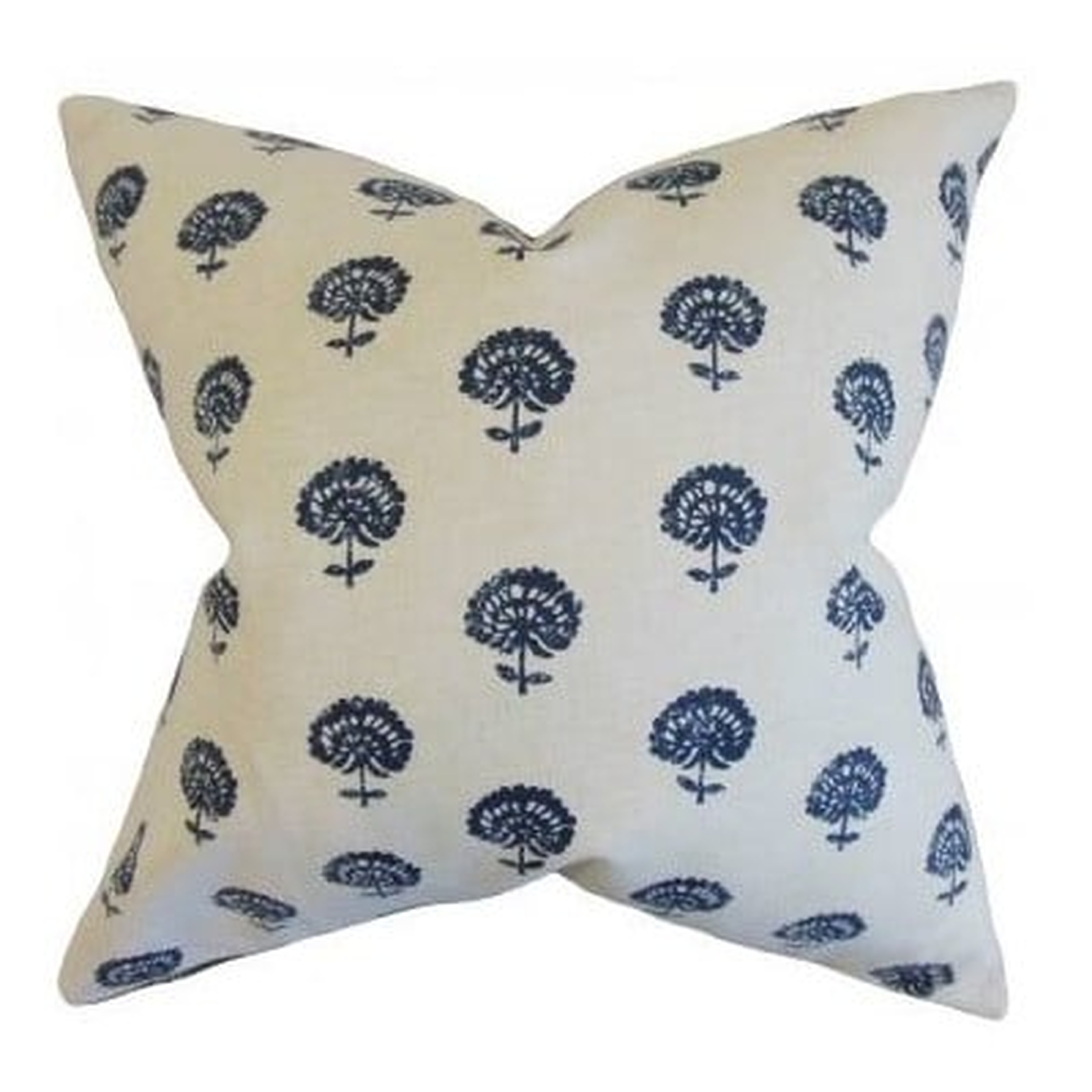 Londyn Floral Cotton Throw Pillow Cover - Wayfair