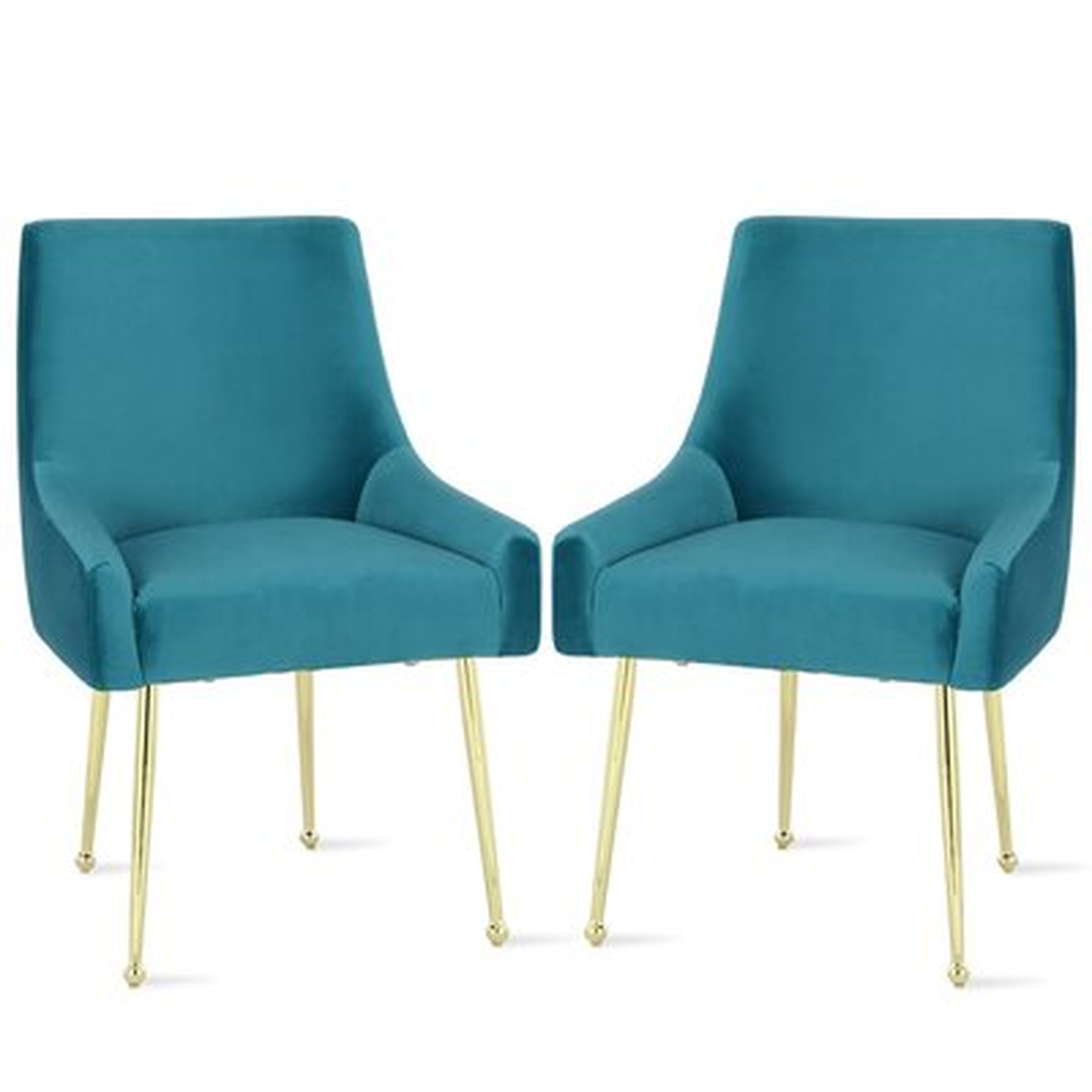 Huxley Upholstered Dining Chair (Set of 2) - Wayfair