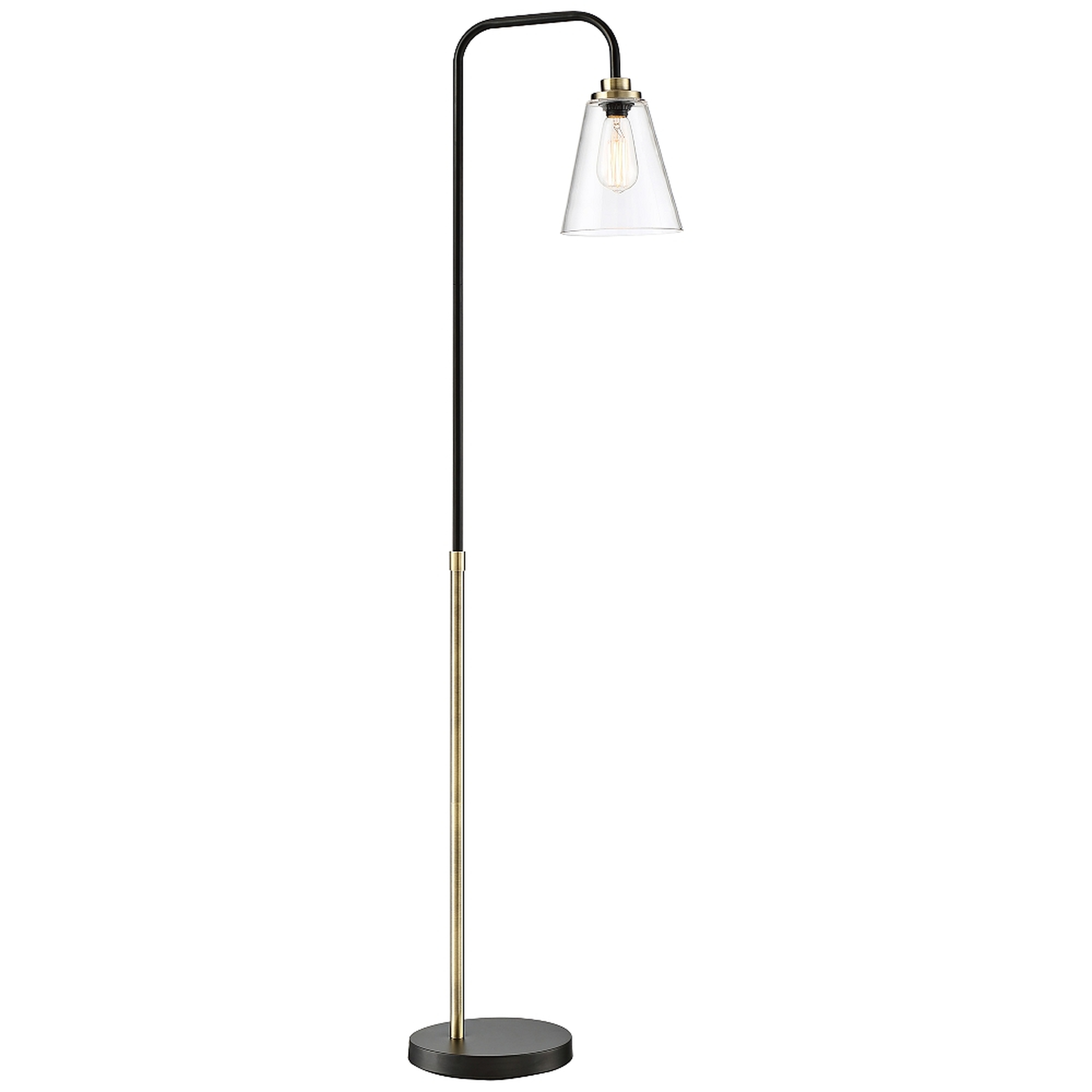 Lite Source Colinton Antique Brass Metal Floor Lamp - Style # 69M42 - Lamps Plus