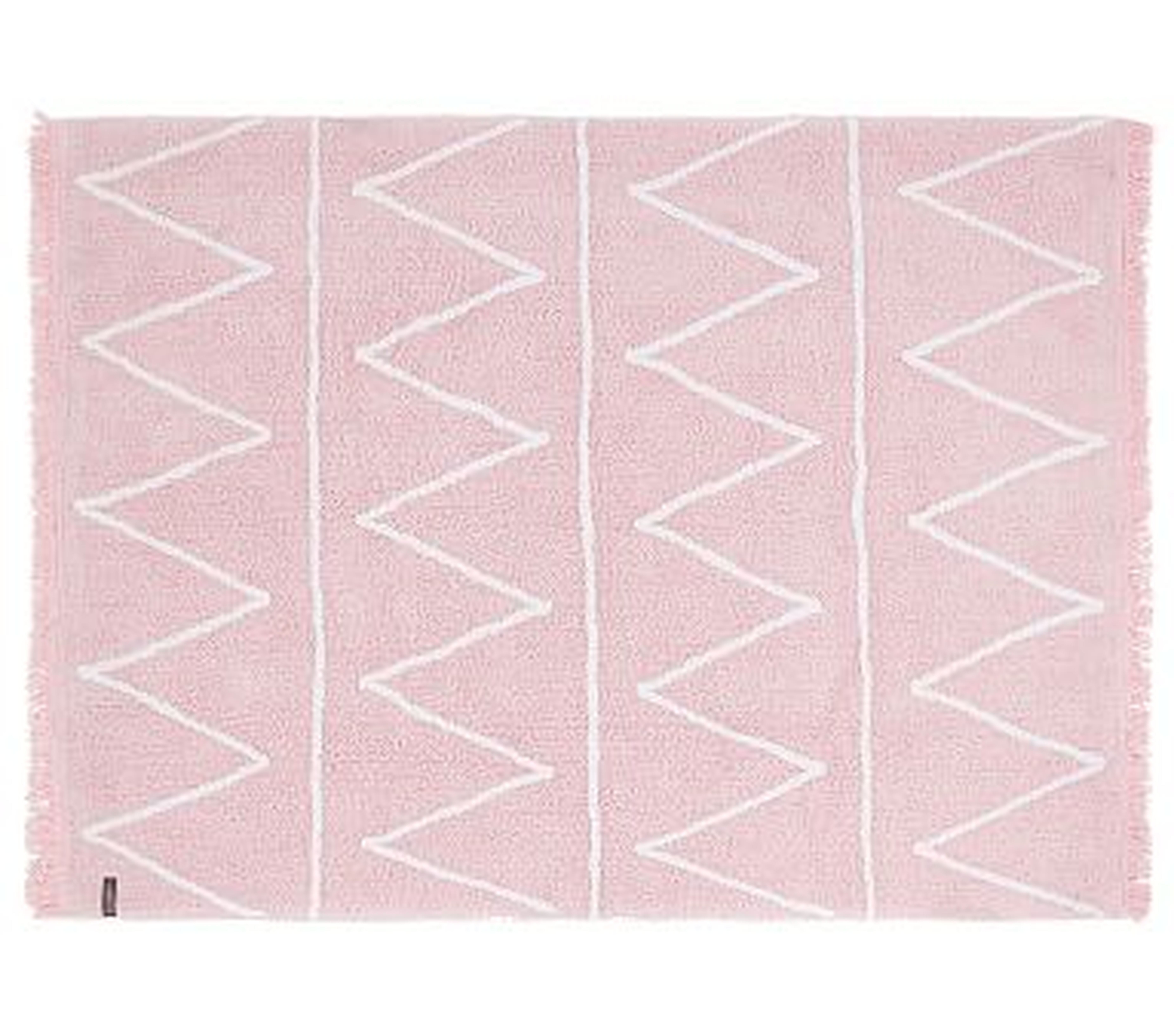 Lorena Canals Hippy Washable Rug Soft Pink 4' x 5' 3" - Pottery Barn Kids