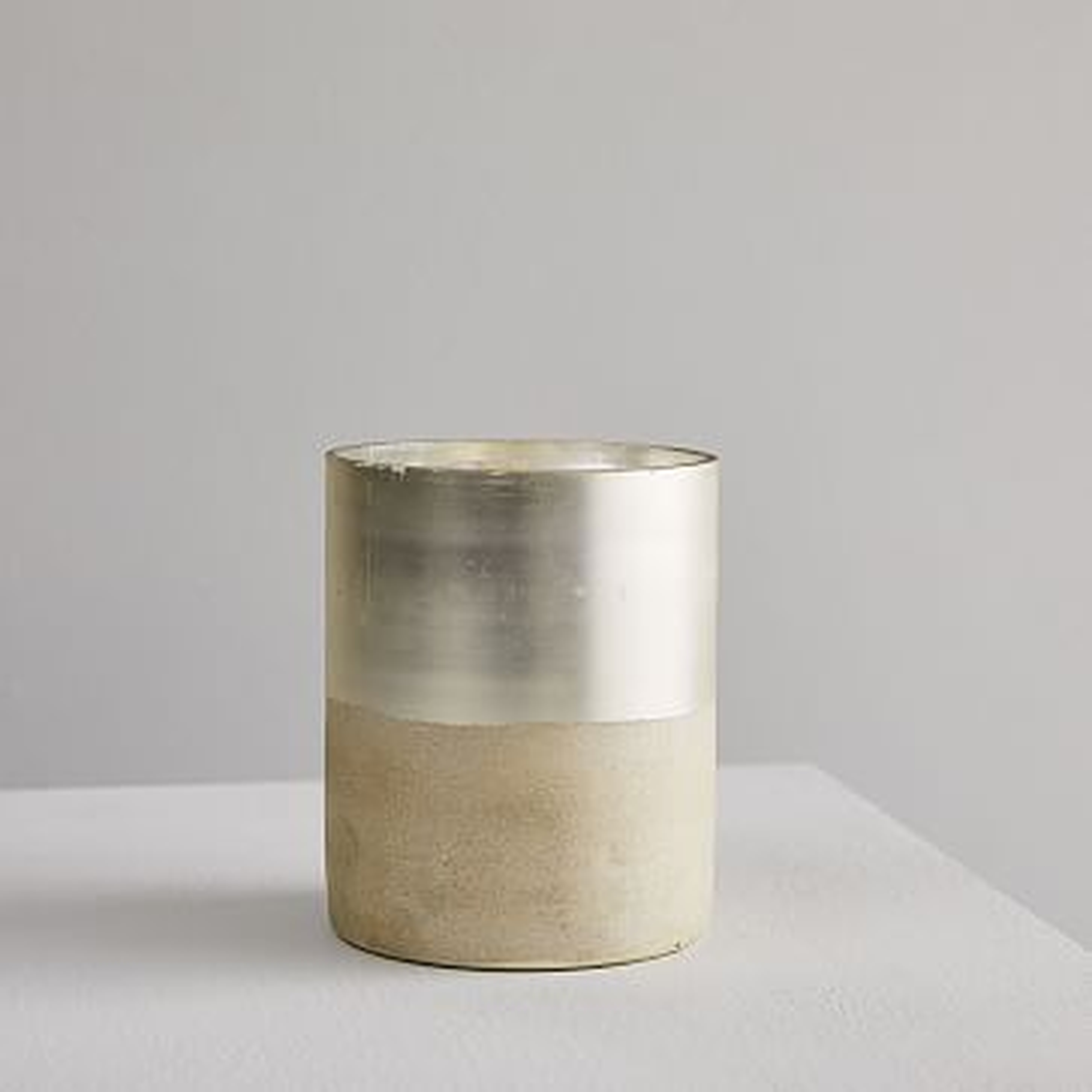 Half Shimmer Candle, Small - West Elm