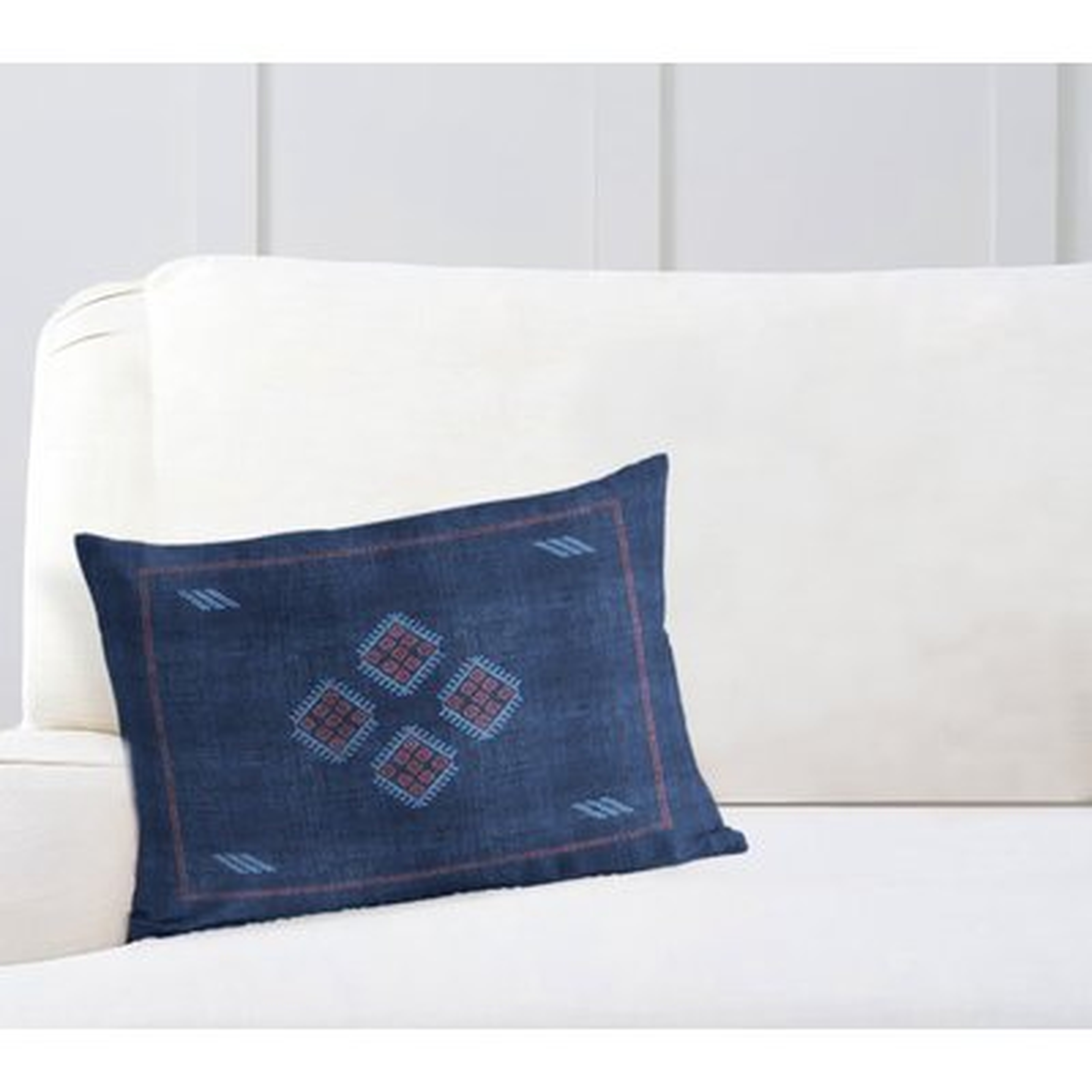 Stellan Kilim Cotton Lumbar Pillow - AllModern