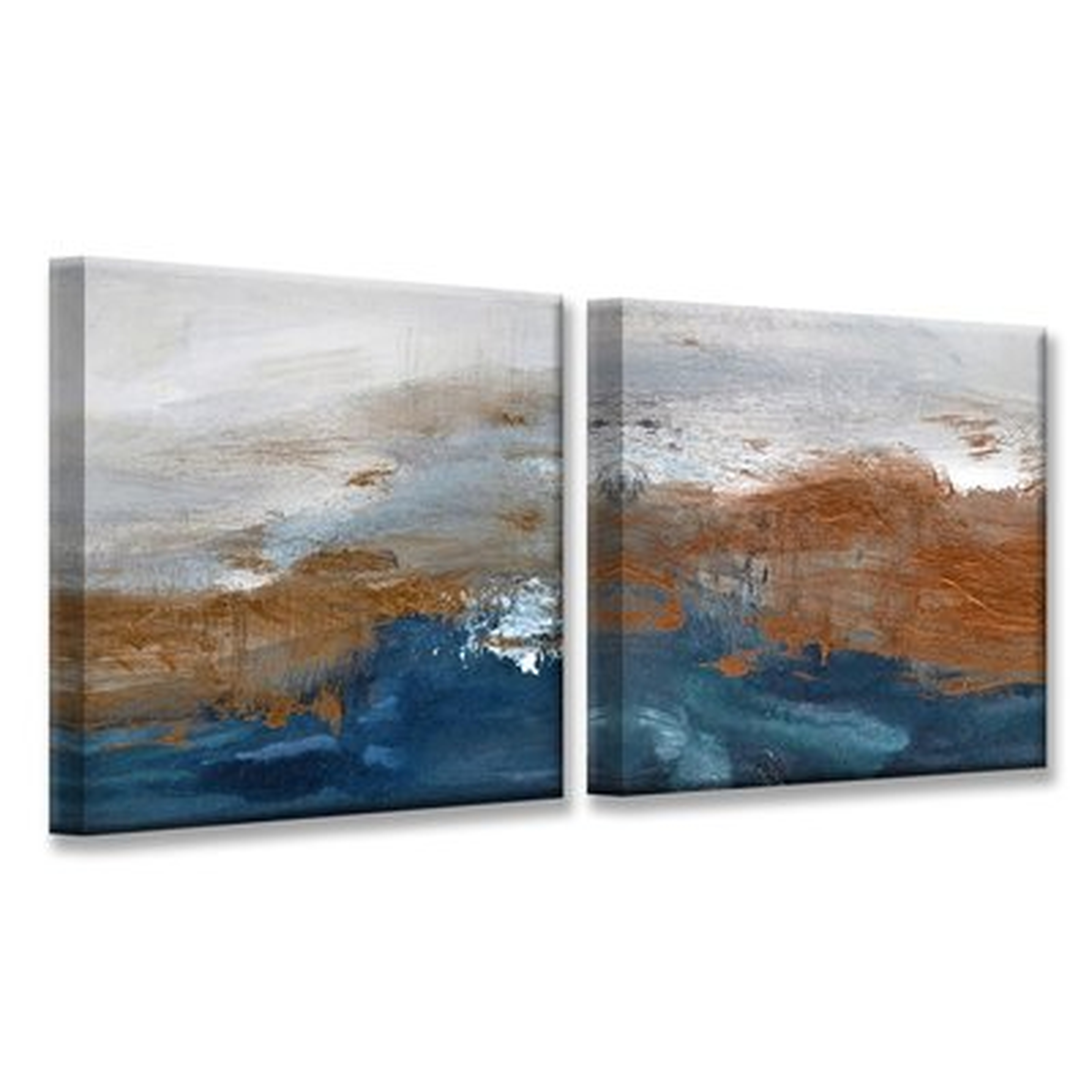 'Copperelle/Copperize' Print Multi-Piece Image on Canvas - Wayfair