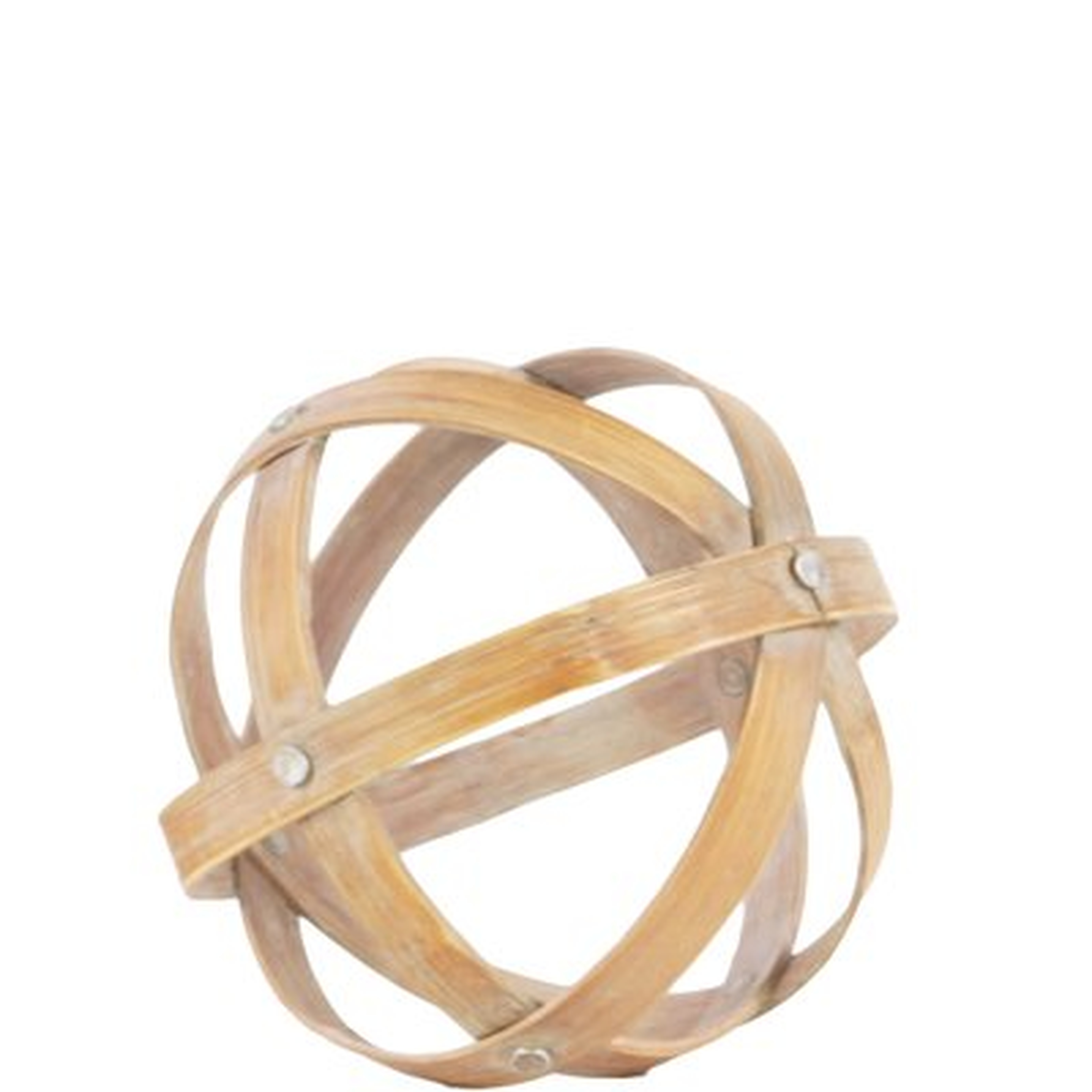 Bamboo Orb Dyson Sphere Sculpture - Wayfair