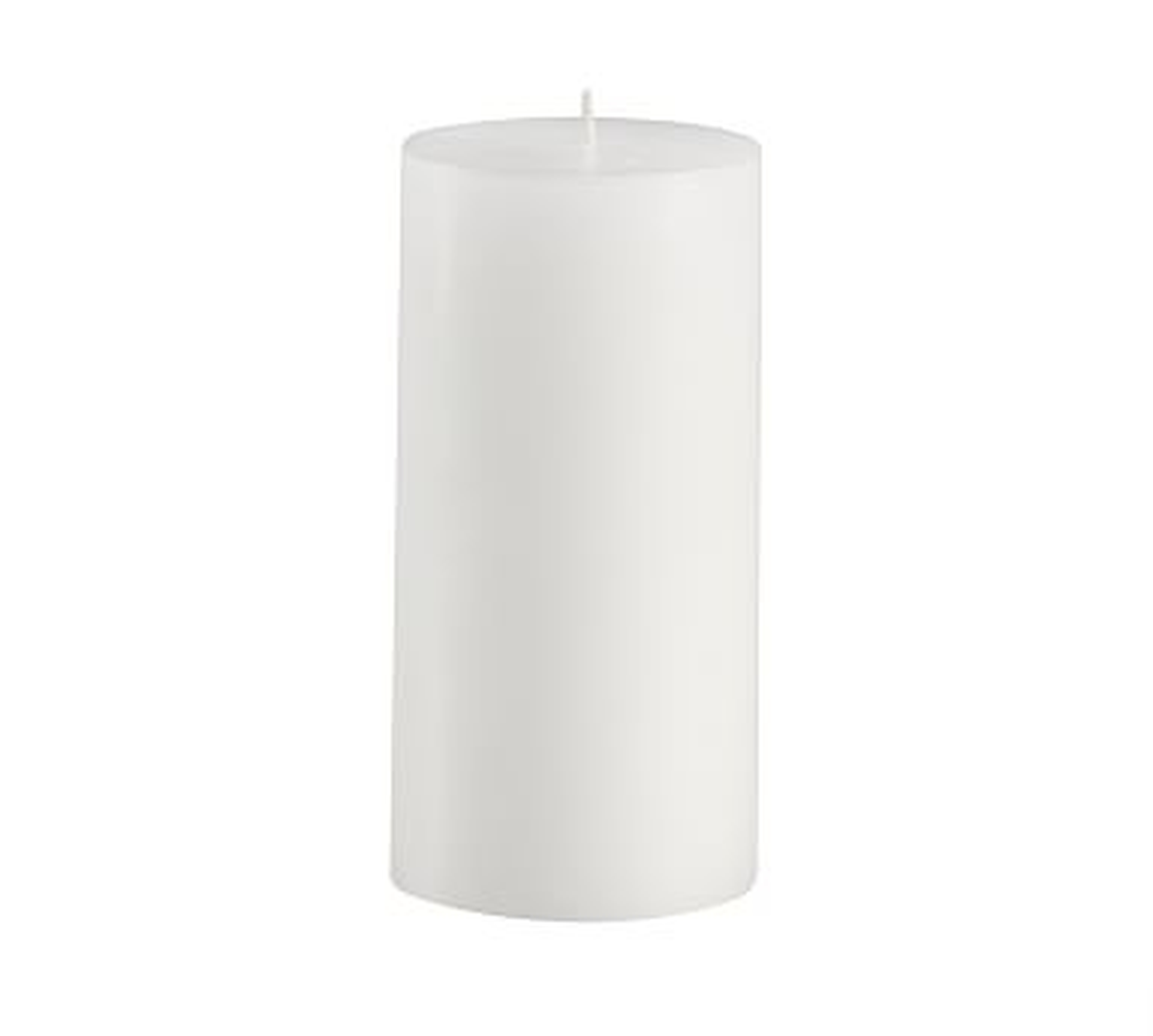 Unscented Pillar Candles, White - 3 x 6 - Pottery Barn