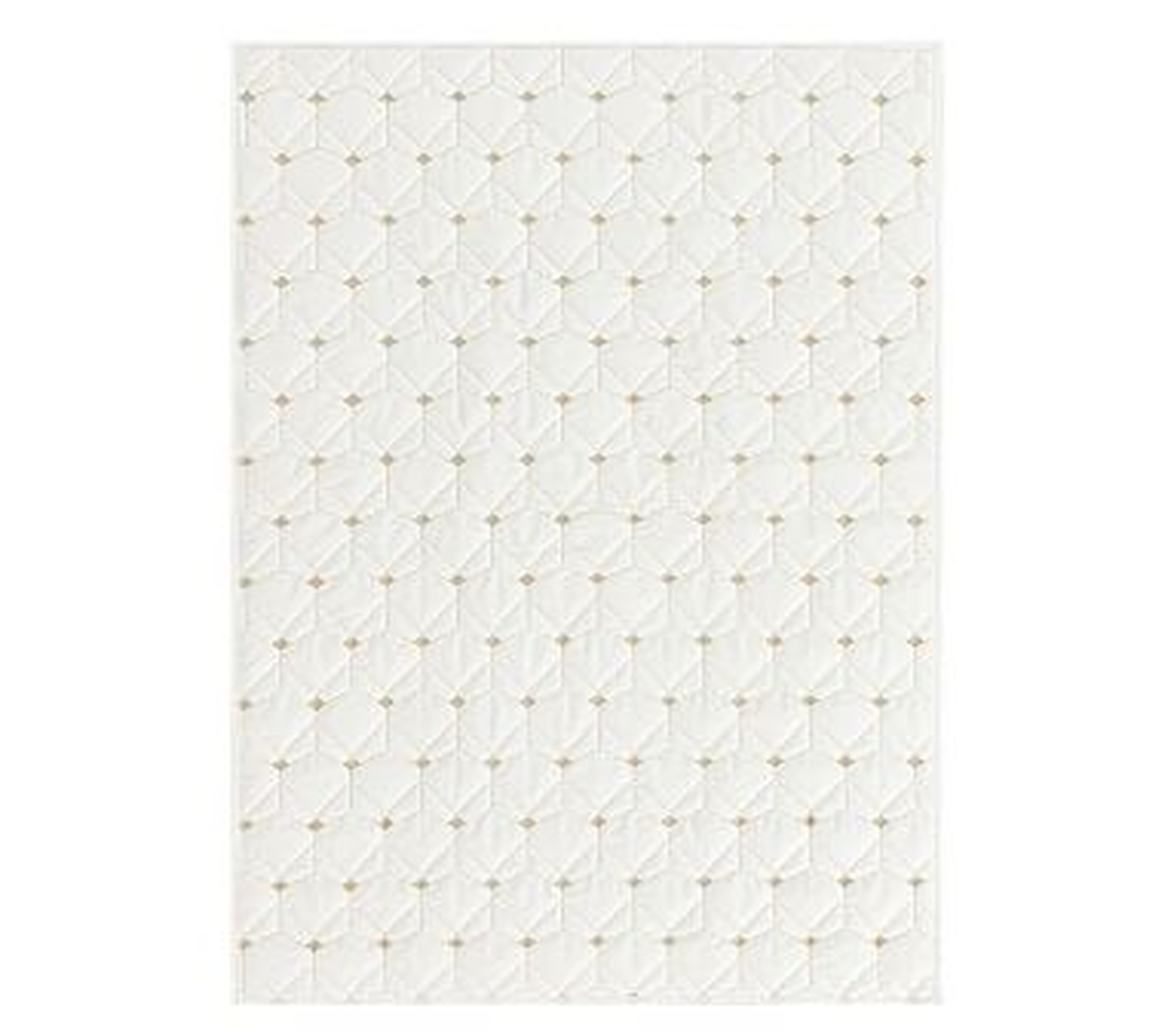 Coco Toddler Quilt, Ivory - Pottery Barn Kids