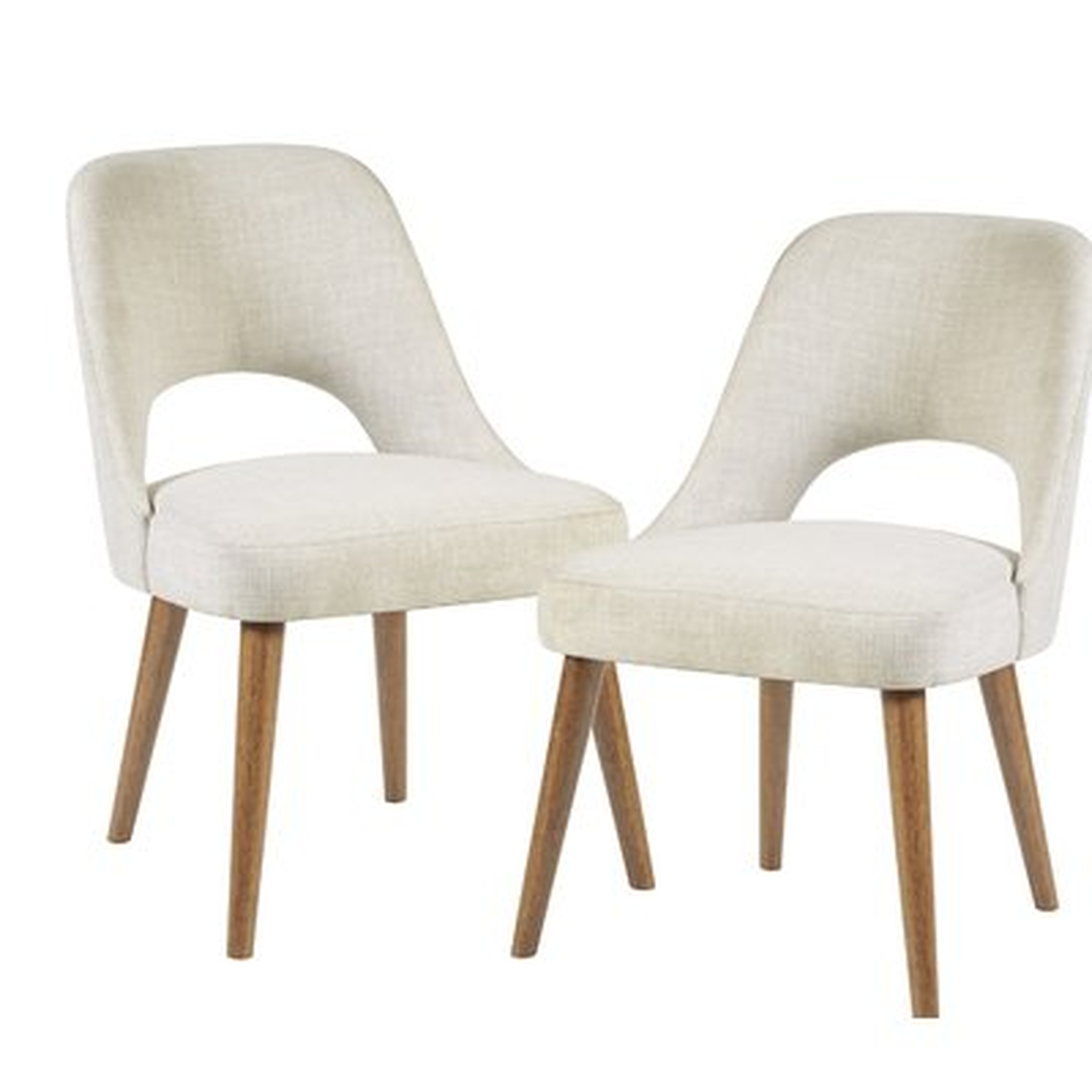 Berardi Upholstered Dining Chair (Set of 2) - Wayfair