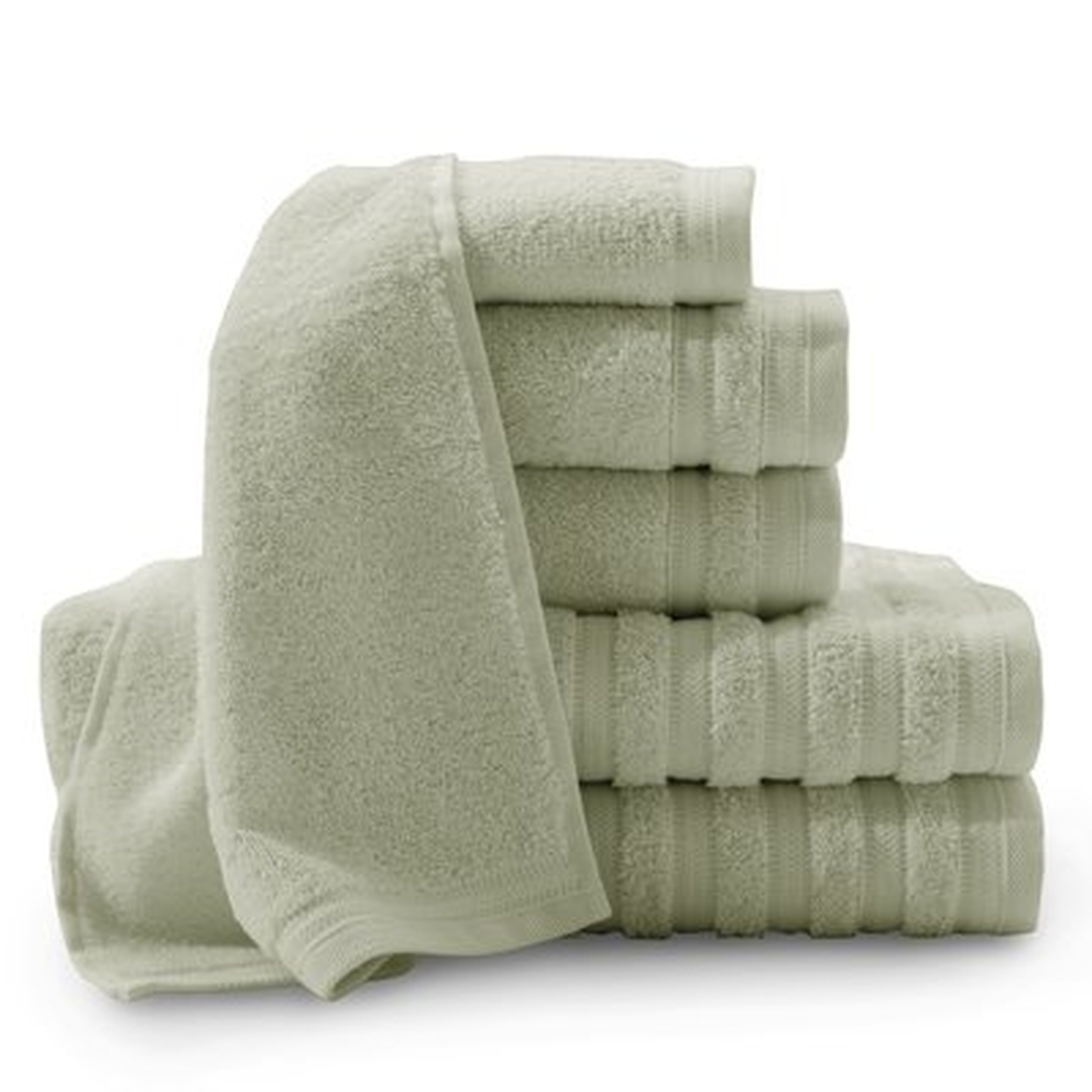 Arlington Pure Elegance 6 Piece 100% Turkish Cotton Towel Set - AllModern