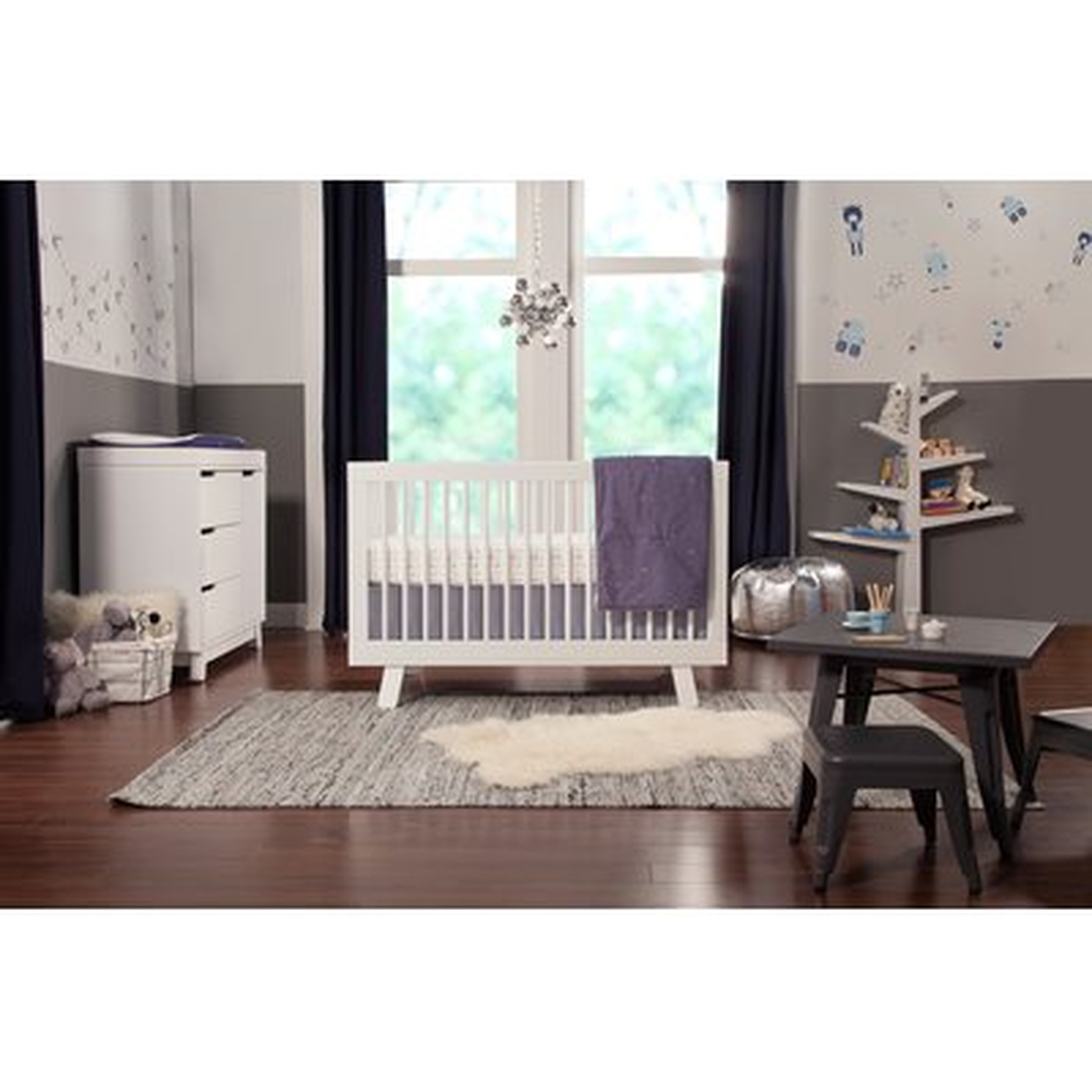 Hudson 3-in-1 Convertible Nursery Furniture Set - AllModern