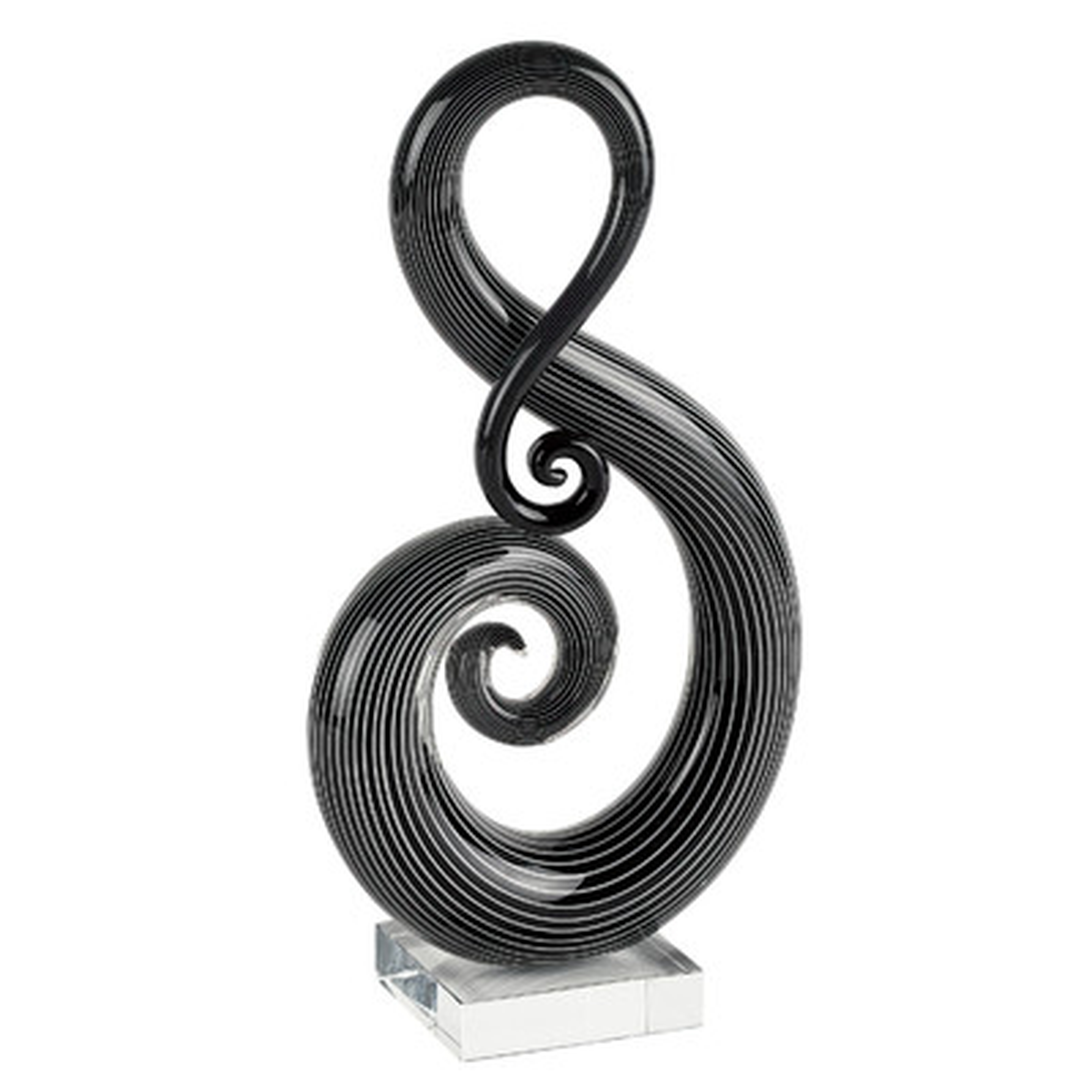 Mukul Music Note Sculpture - Wayfair