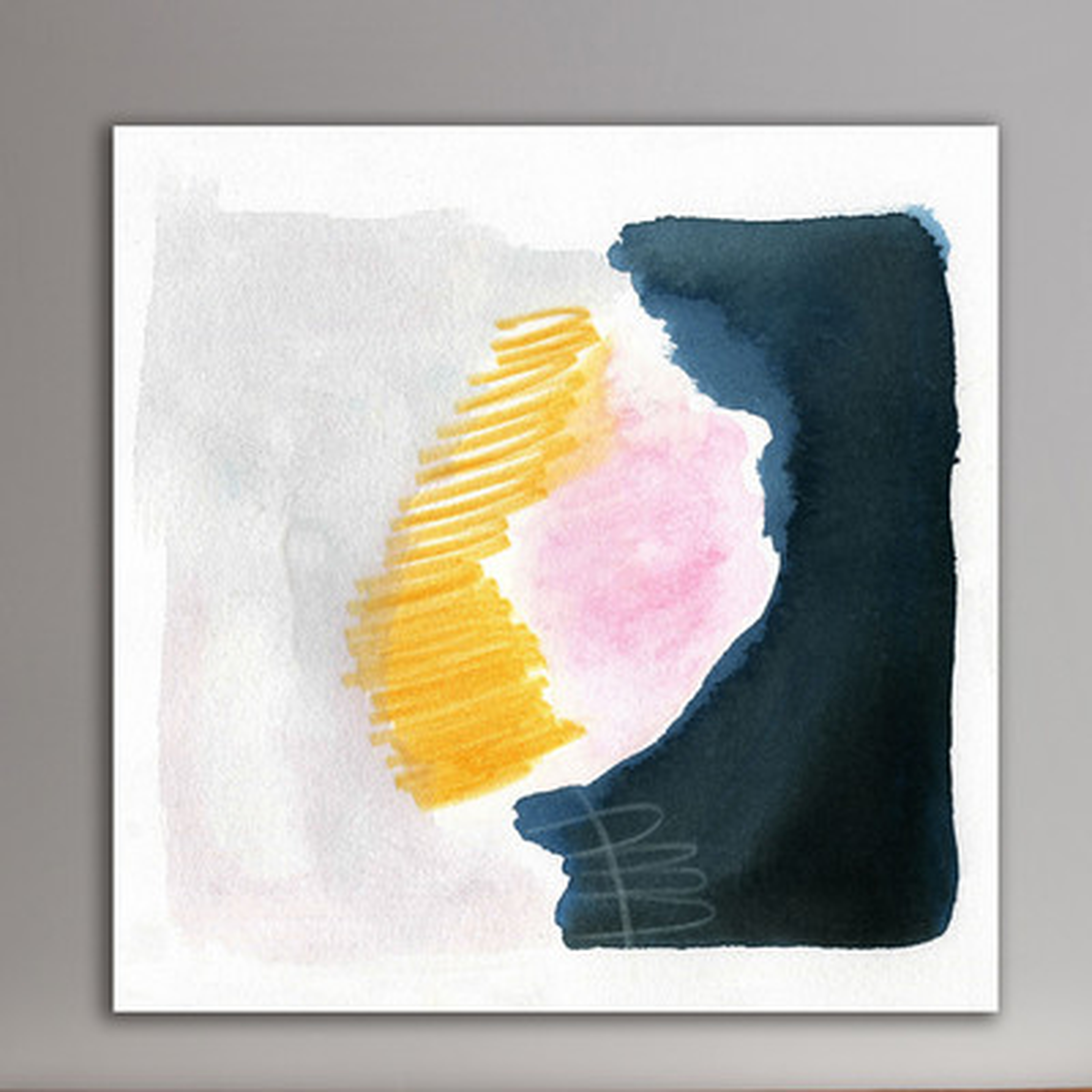 'Human Painting' Print on Wrapped Canvas - Wayfair