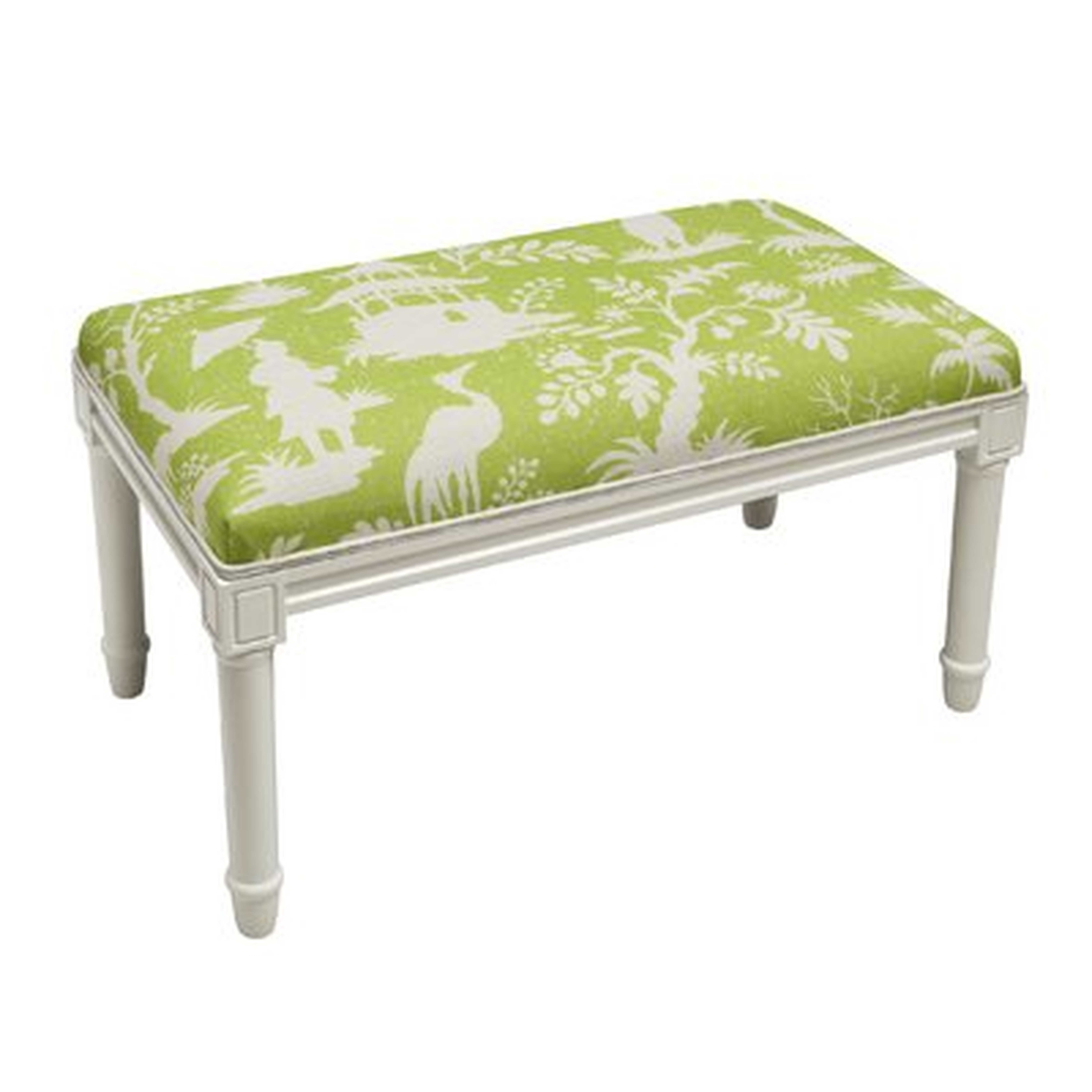 Aurik Chinoiserie Wood Bench - Wayfair