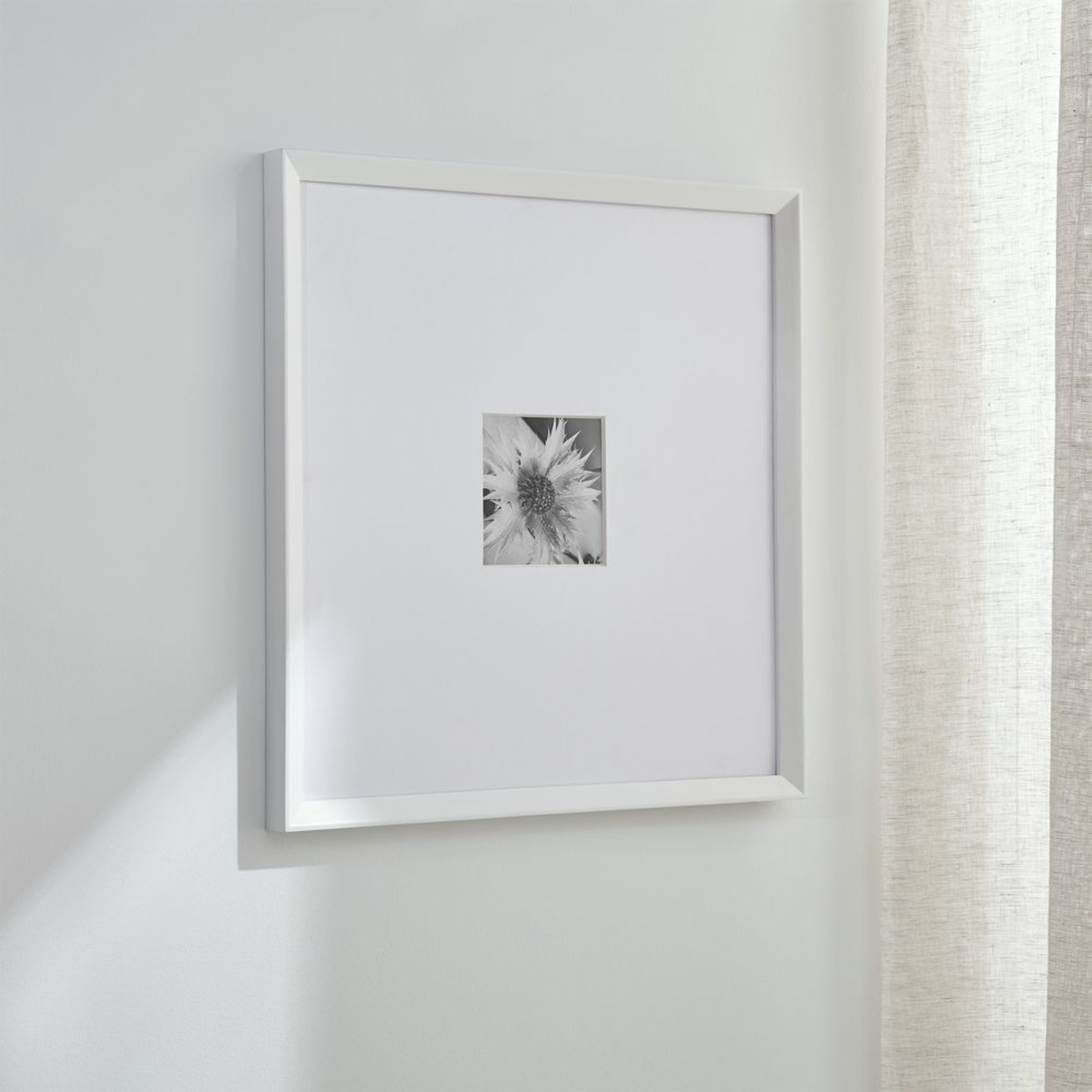 Icon 5x5 White Wall Frame - Crate and Barrel
