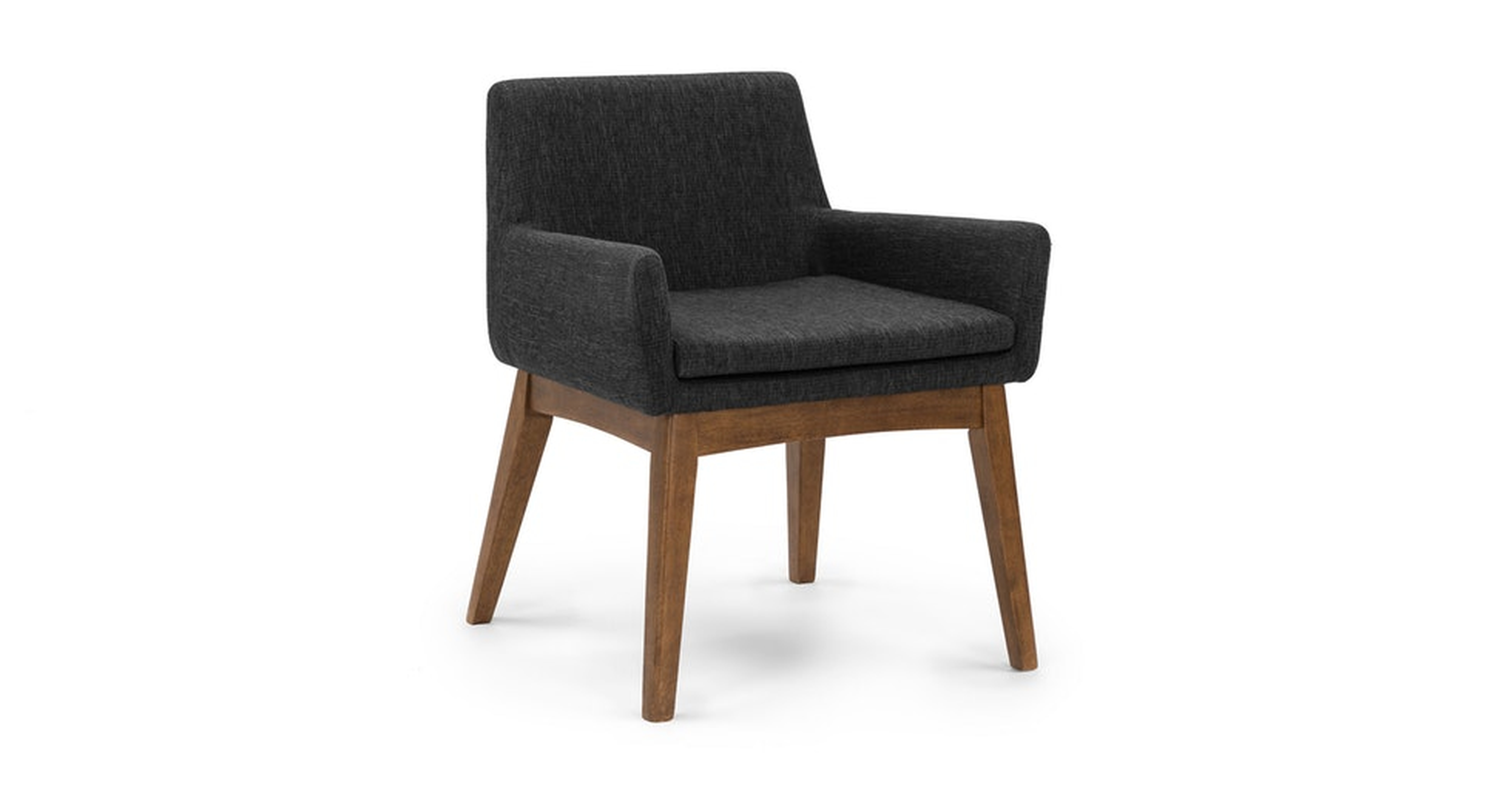 Chantel Licorice Dining Armchair - Article