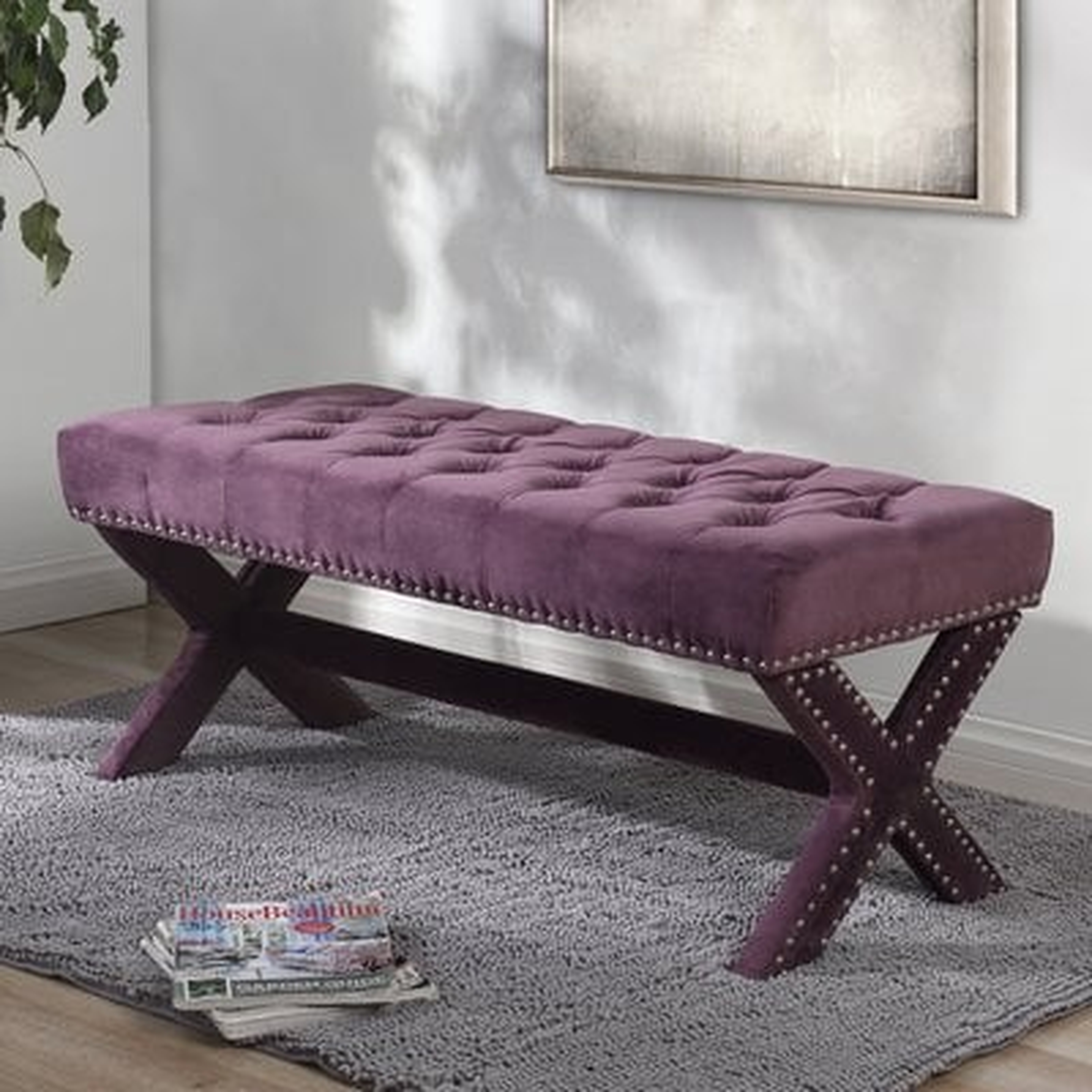 Moskowitz Upholstered Bench - Wayfair