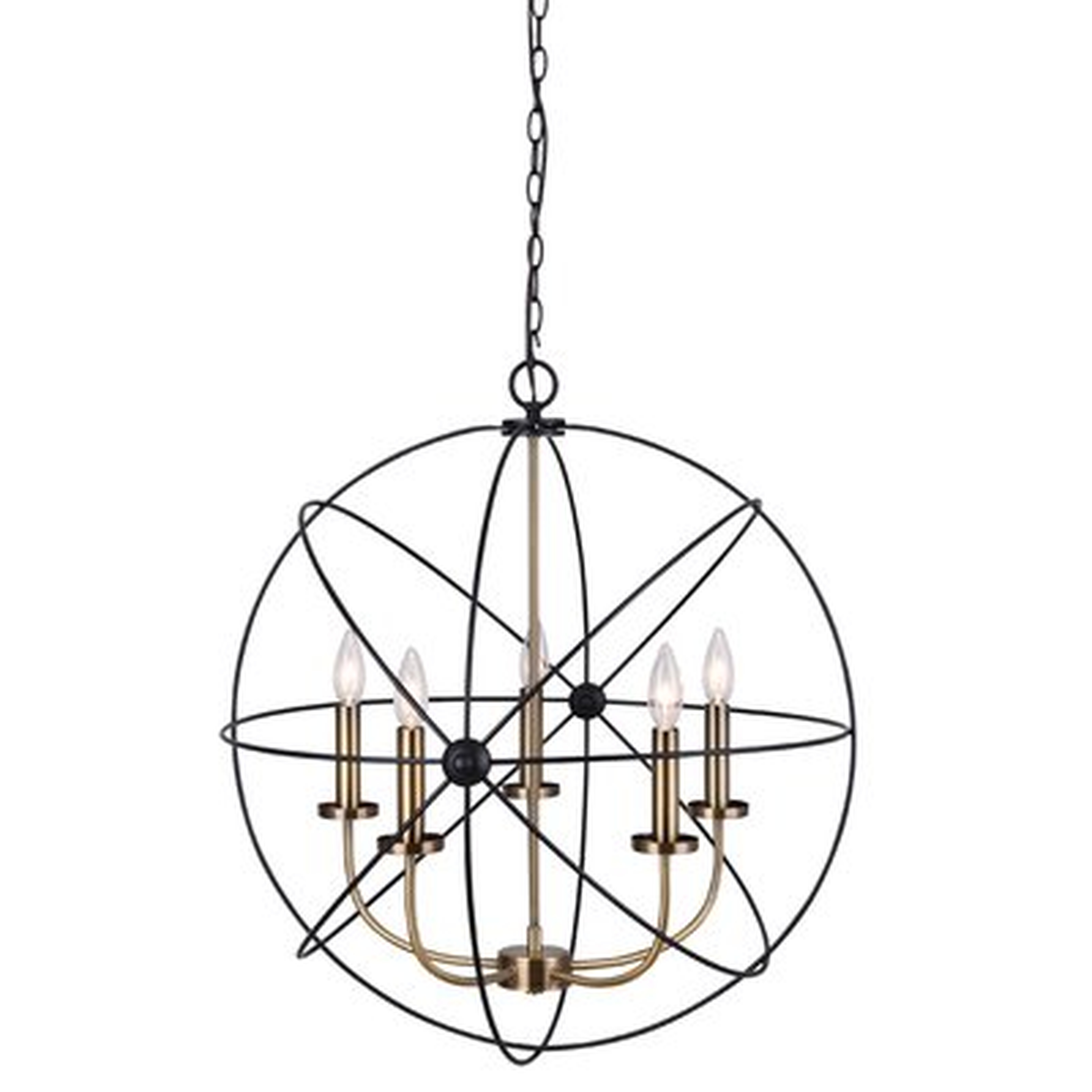 Waldron 5-Light Candle-Style Chandelier - Wayfair