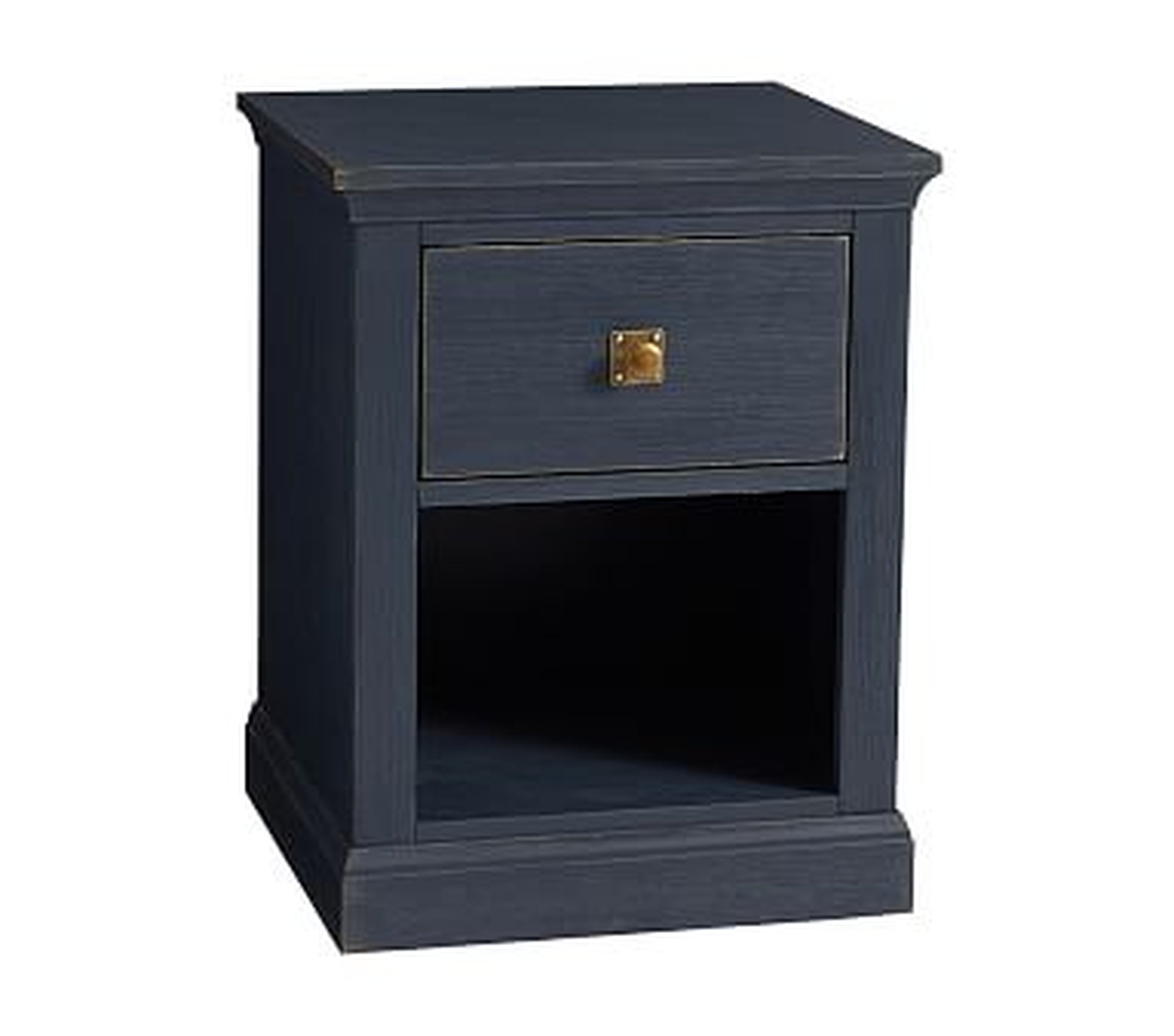 Charlie Nightstand, Weathered Navy, In-Home Delivery - Pottery Barn Kids