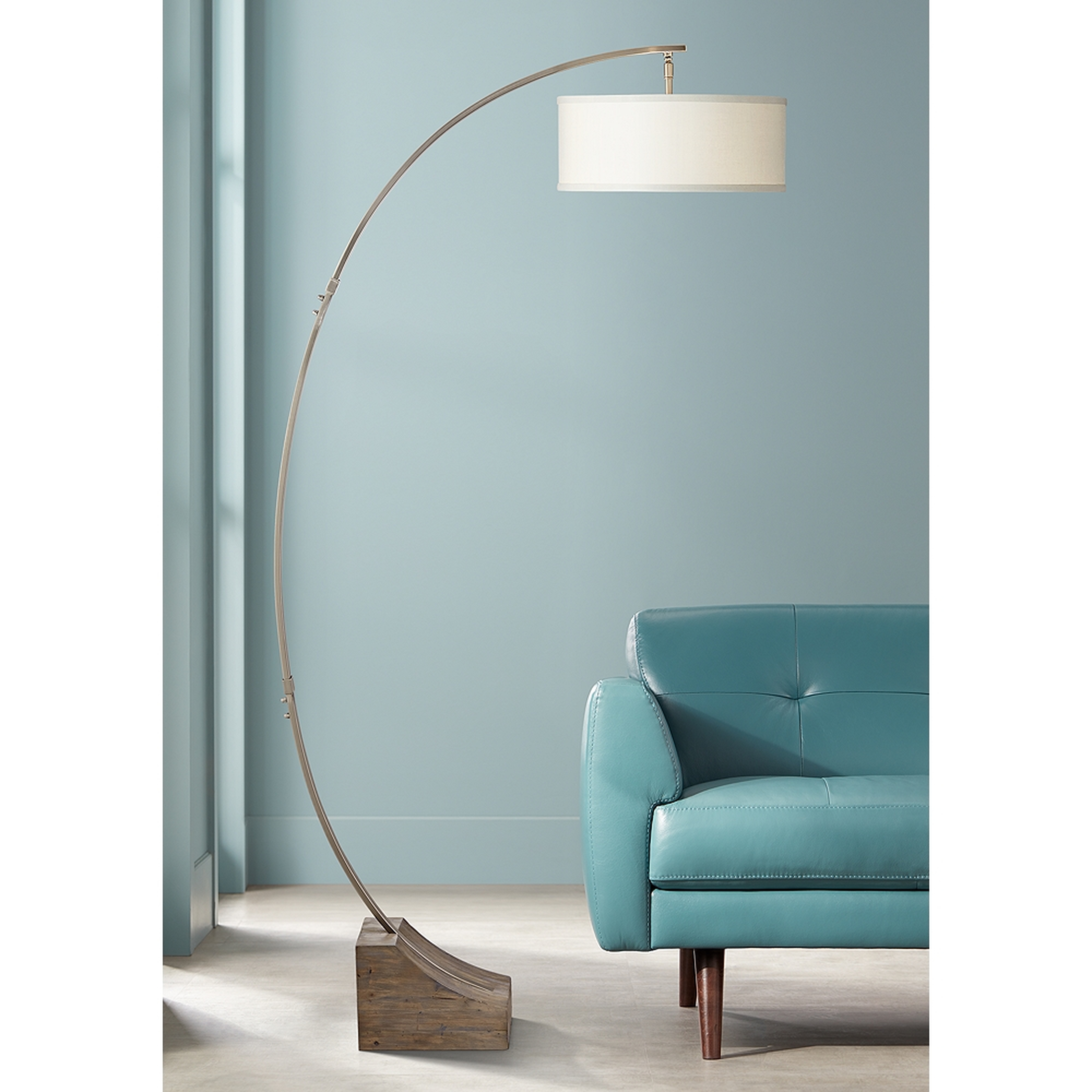 Uttermost Valance Arc Floor Lamp - Style # 47D10 - Lamps Plus