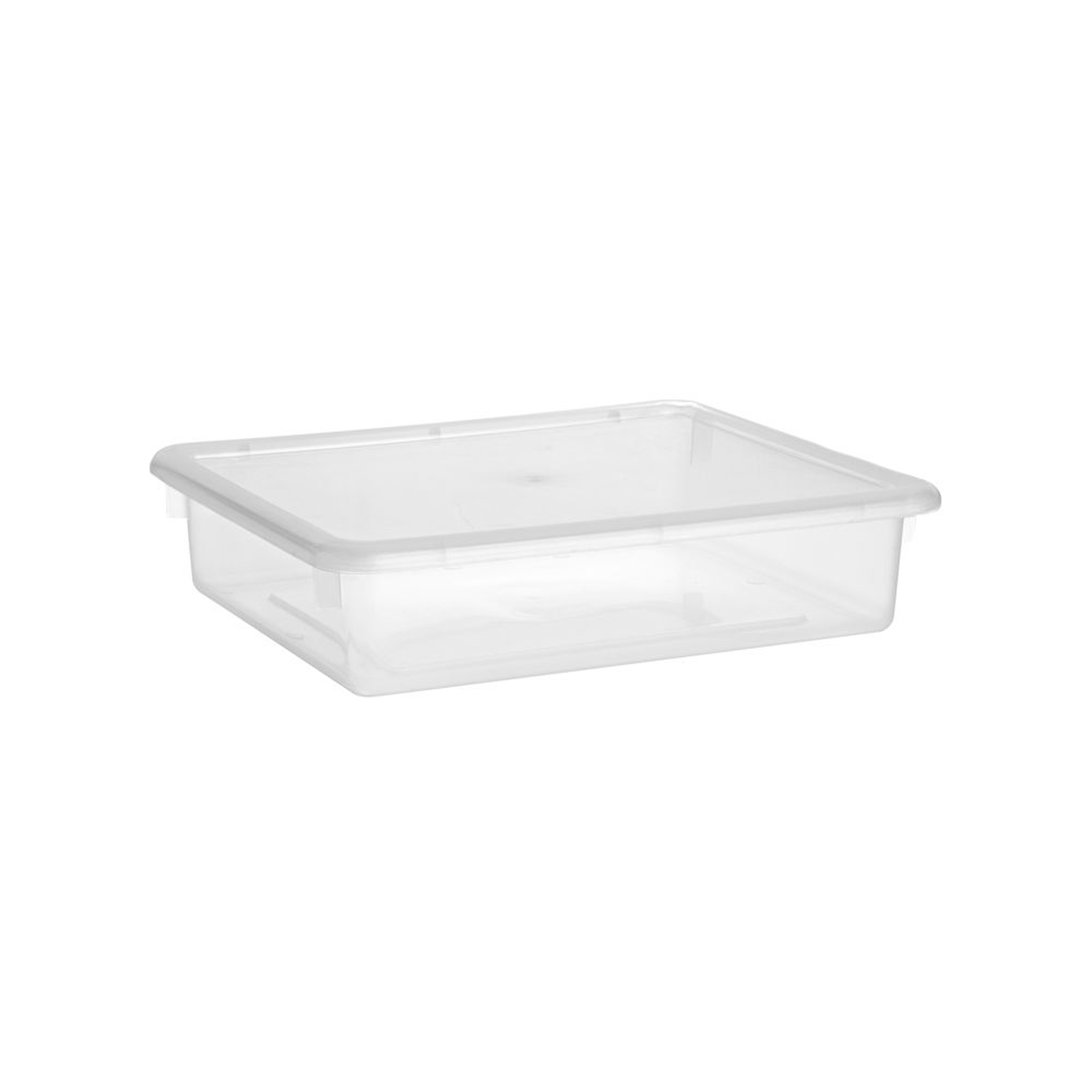 Small Clear Plastic Storage Box - Crate & Kids