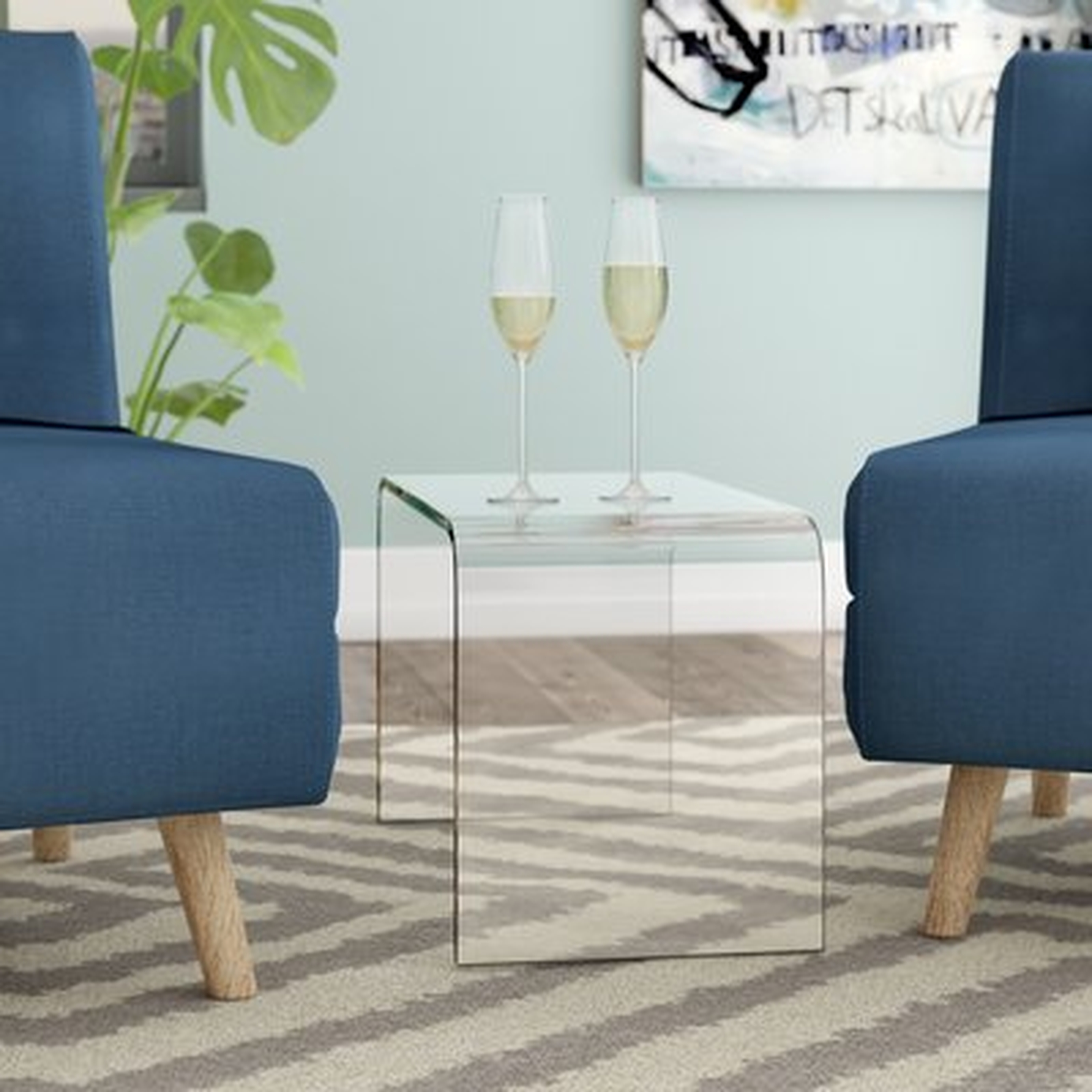 Rudisill Acrylic End Table - AllModern