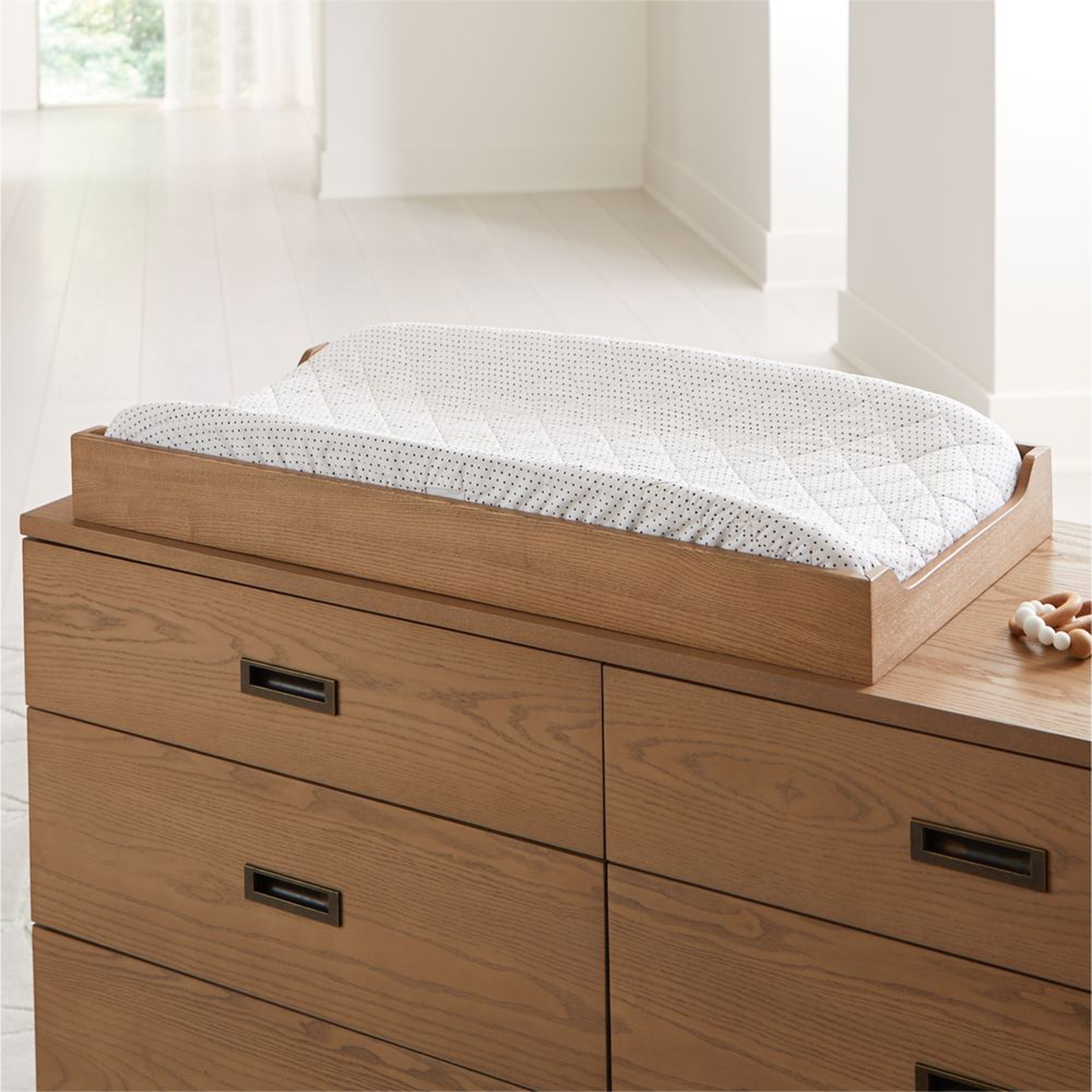 Cameron Ash Changing Table Topper - Crate and Barrel