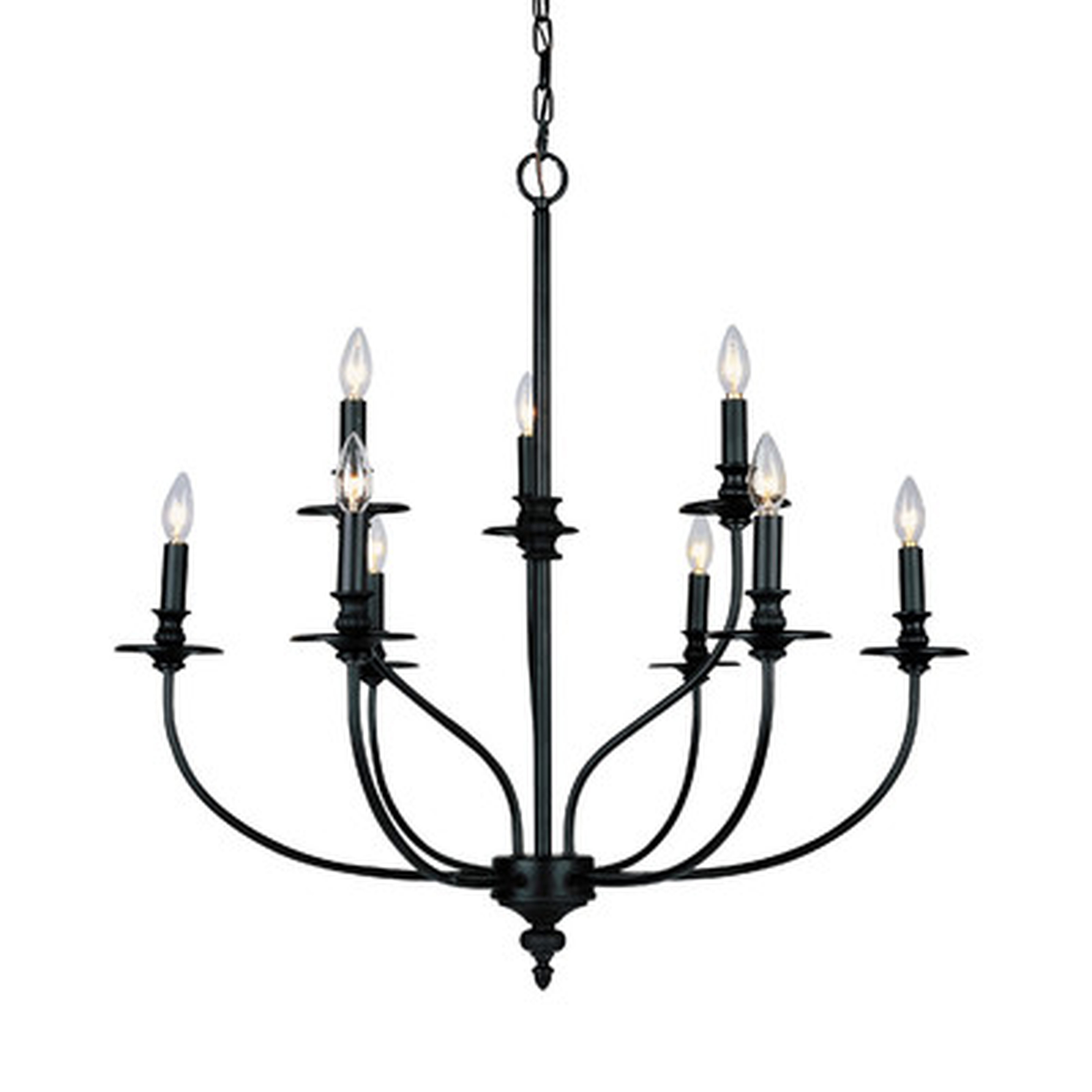 Giverny 9-Light Candle Style Classic / Traditional Chandelier - Birch Lane