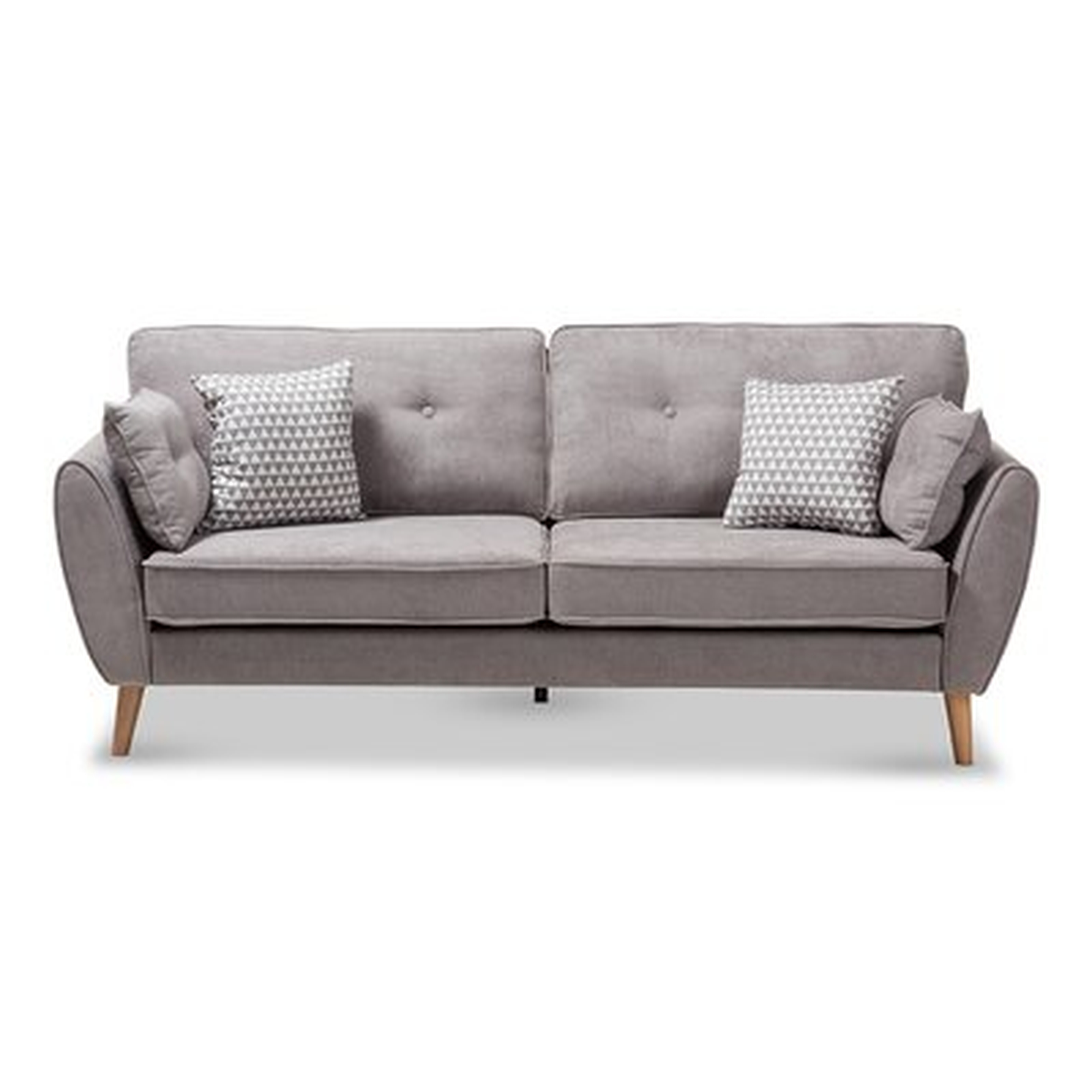 Irven Fabric Upholstered Sofa - Wayfair