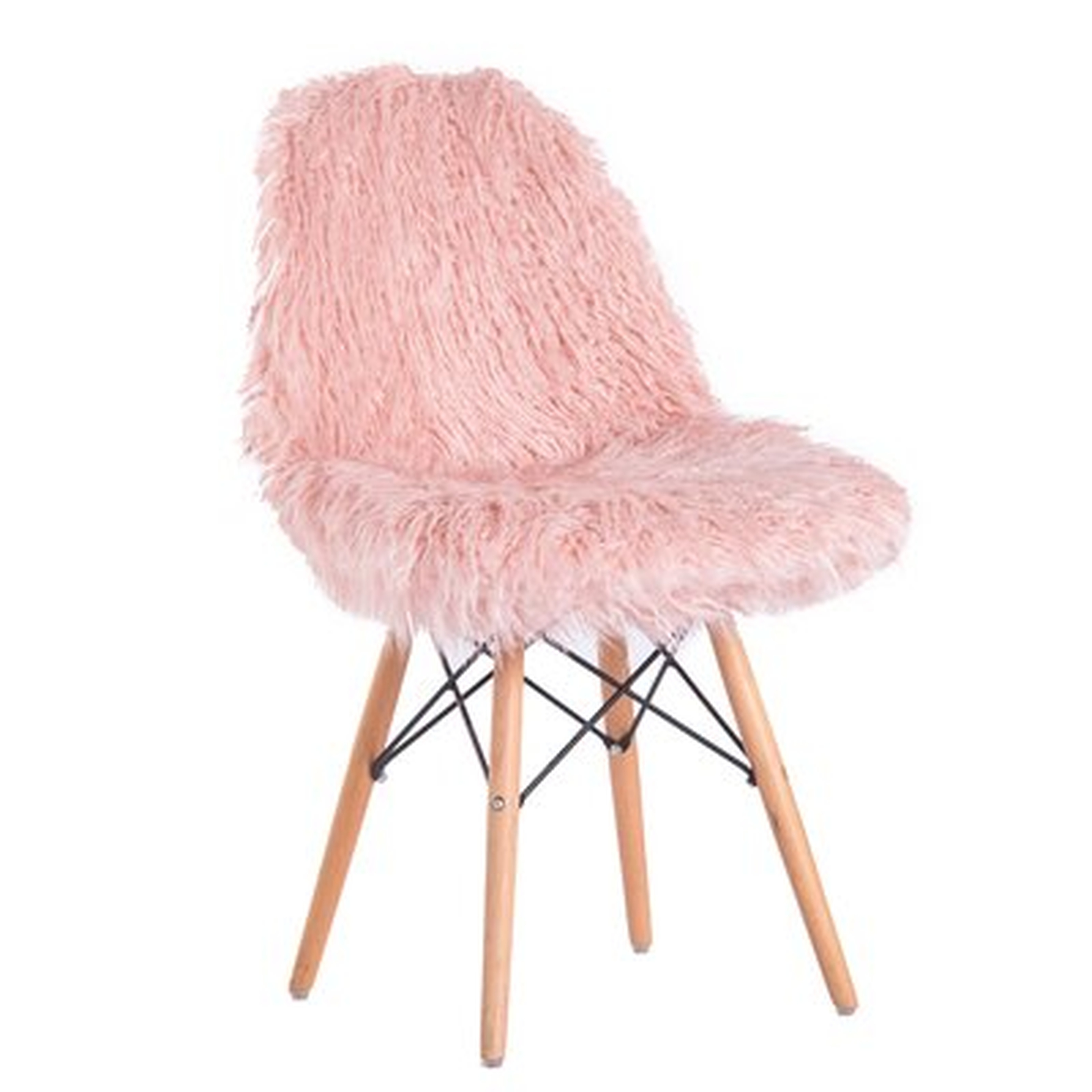 Engles Fuzzy Side Chair - Wayfair