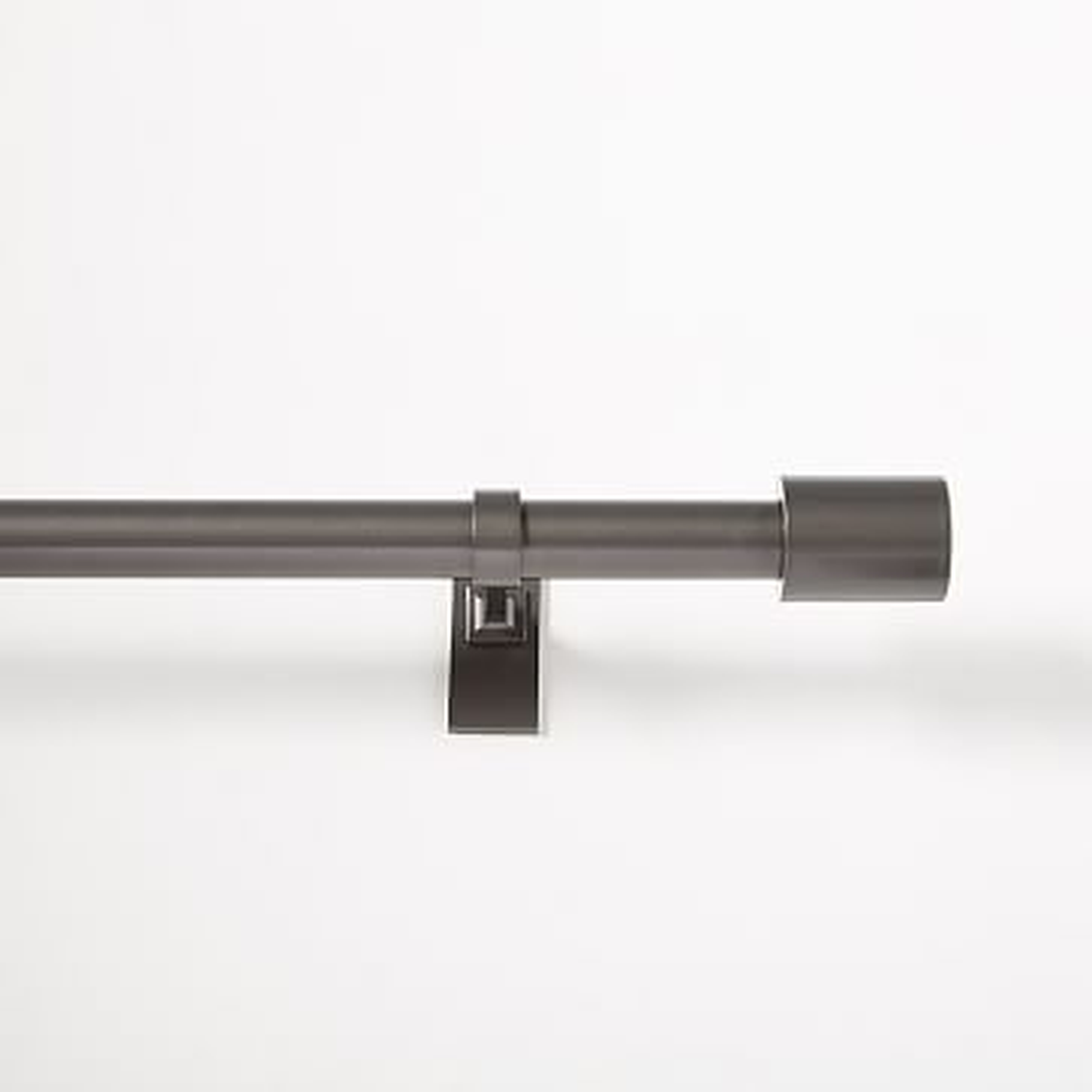 Oversized Metal Rod, 60"-108" Gunmetal - West Elm