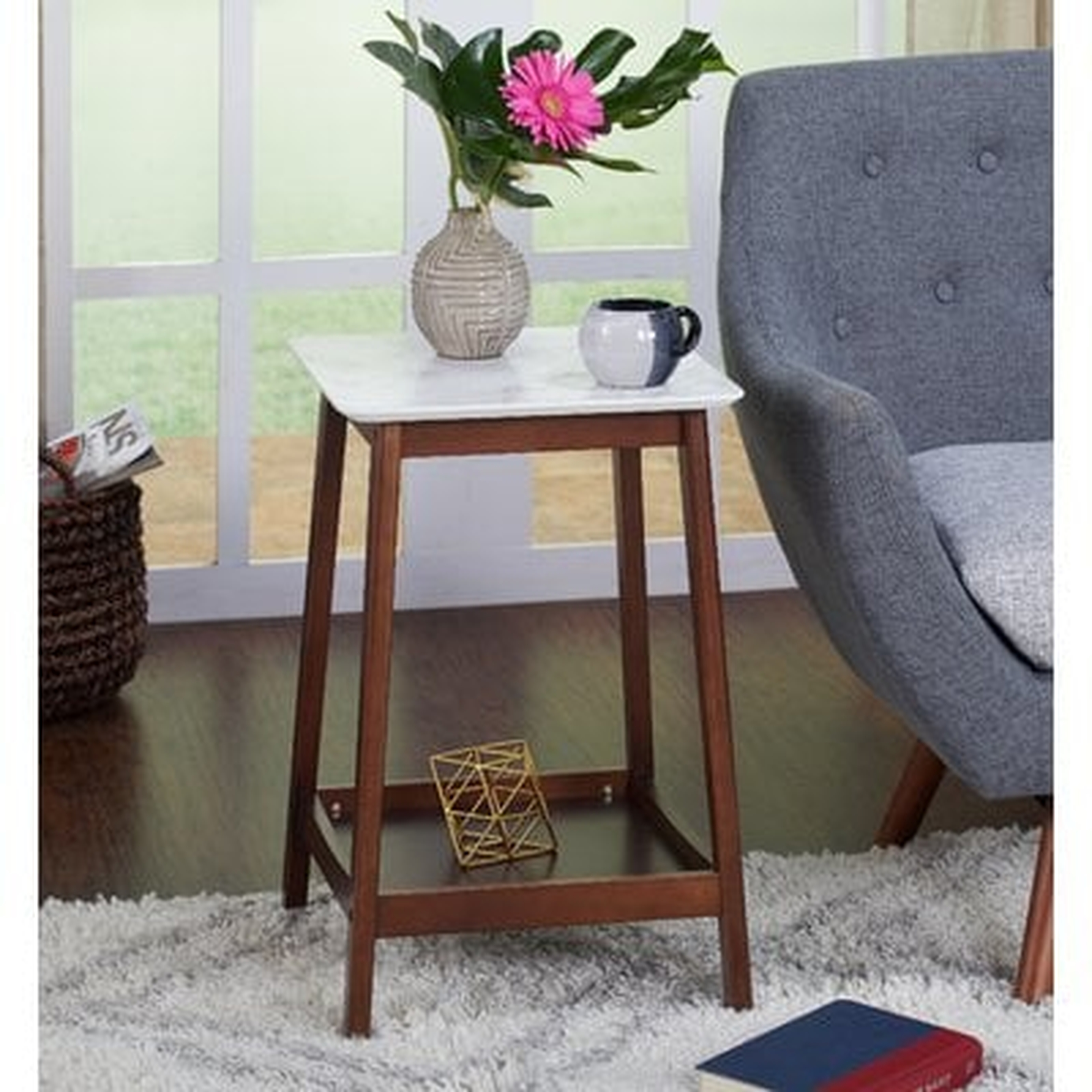 Mattingly End Table with Storage - Wayfair